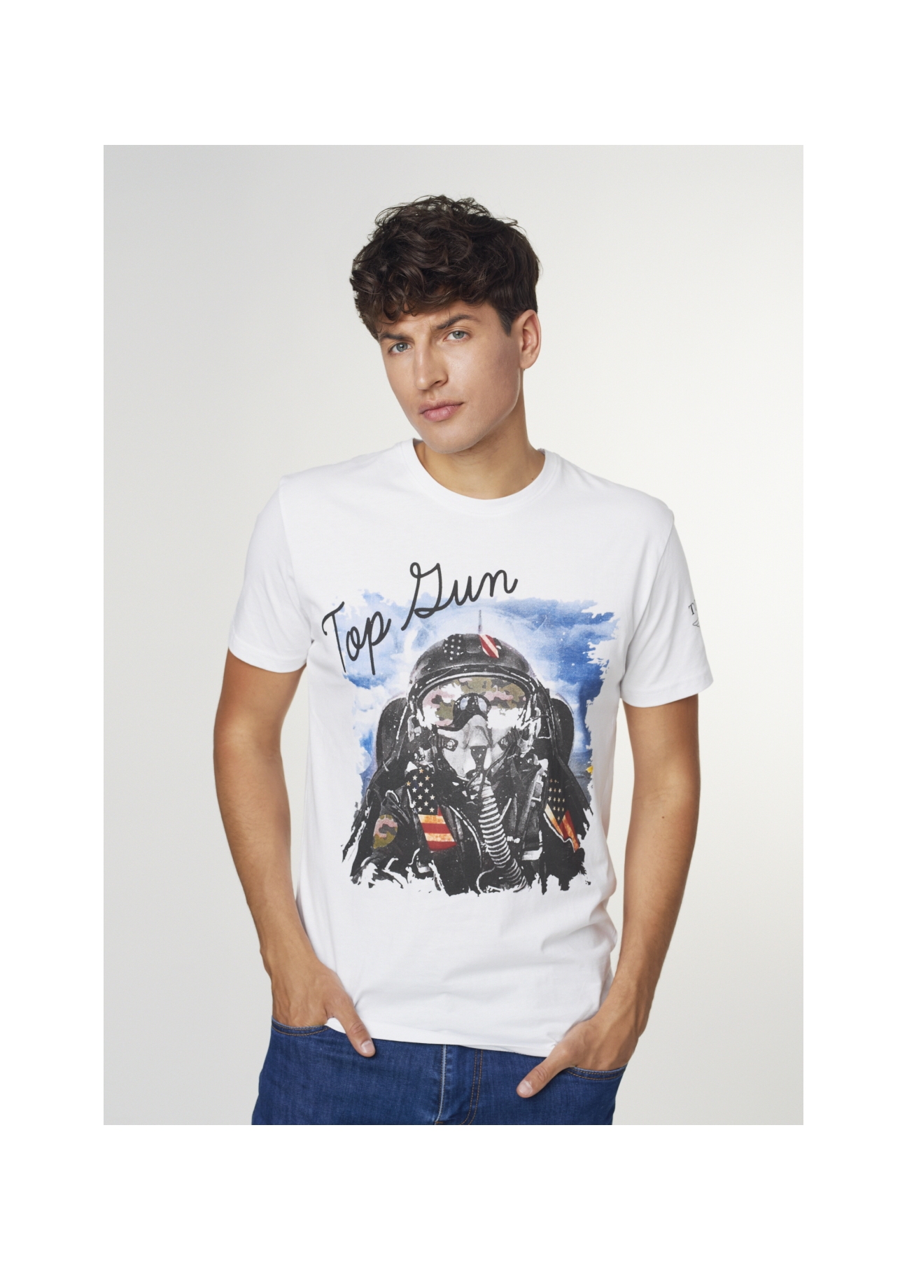 T-shirt męski TSHMT-0066-11(Z21)-01