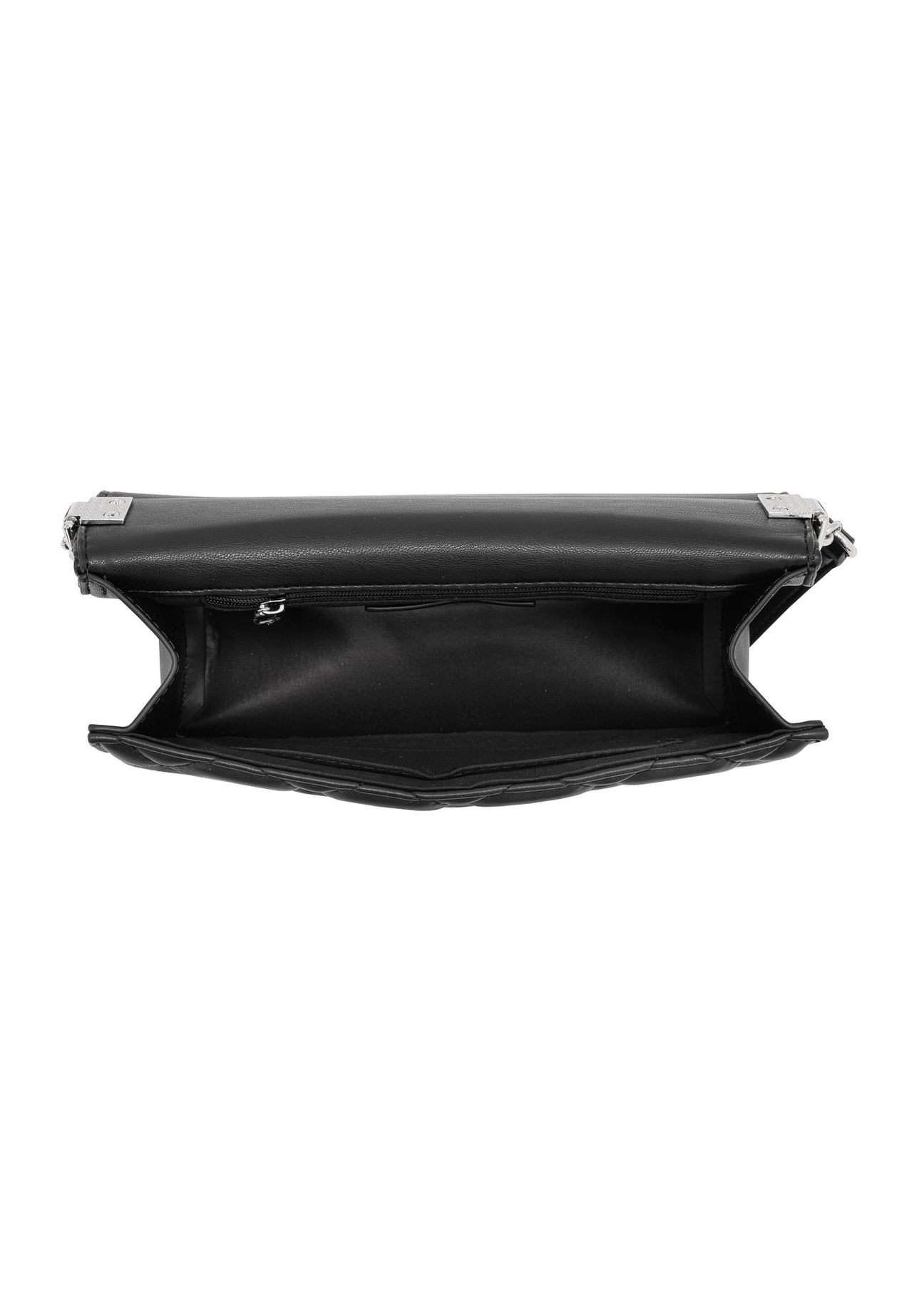Czarna pikowana torebka damska TOREC-0819-99(Z23)-05