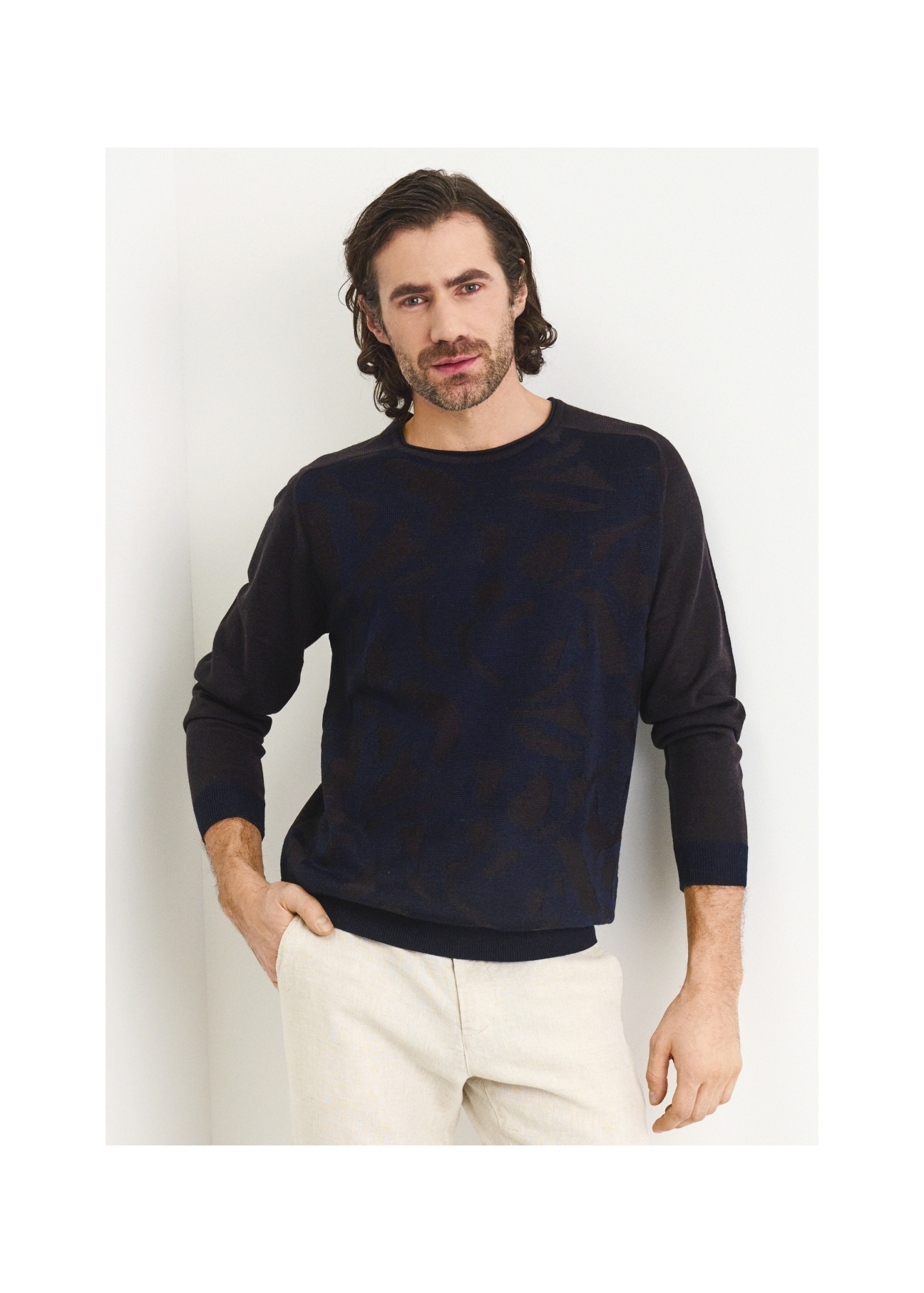Sweter męski SWEMT-0107-89(W22)-01