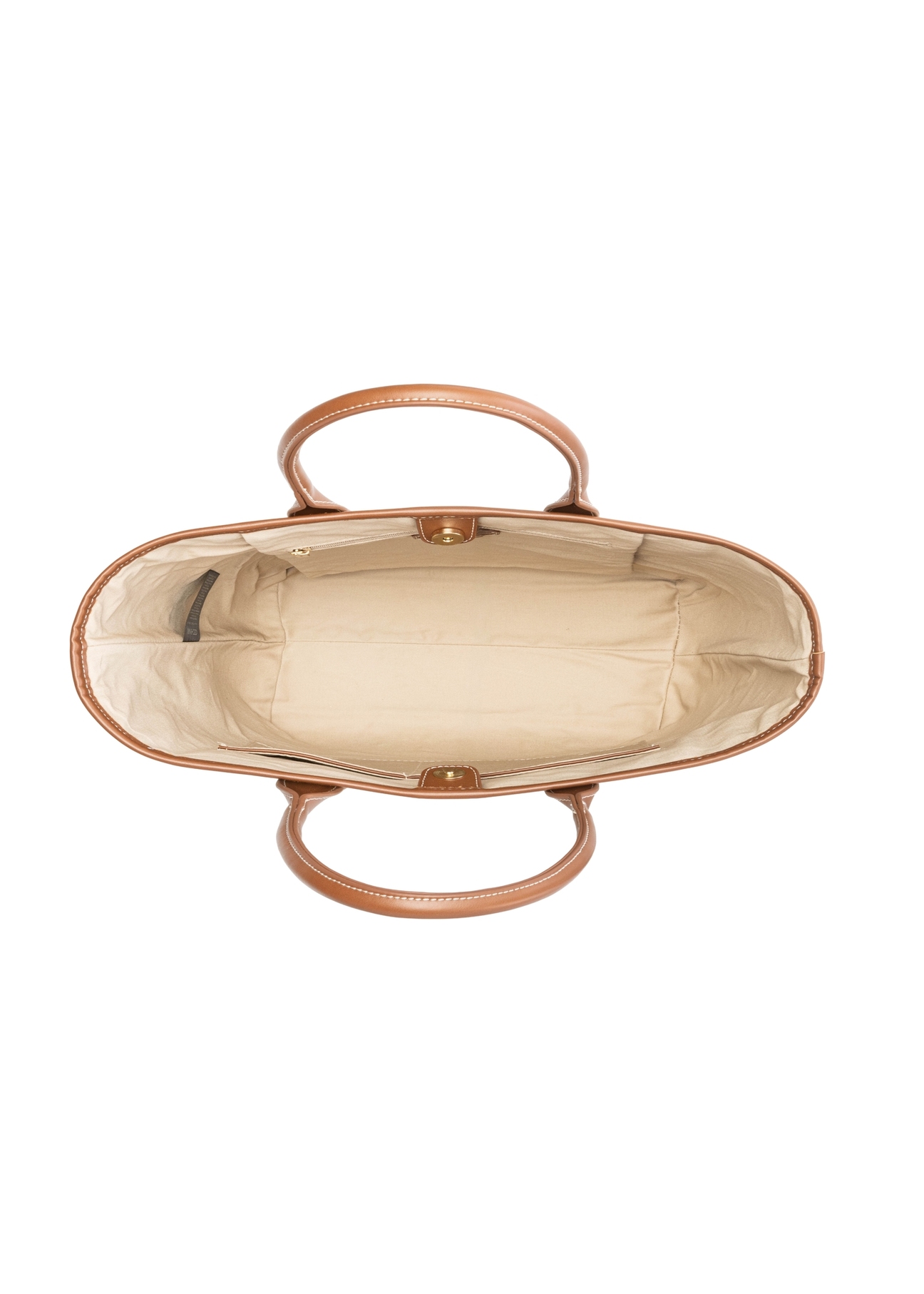 Słomkowa duża torebka damska TOREC-1229-1E(W26), widok produktu z góry, na białym tle. 