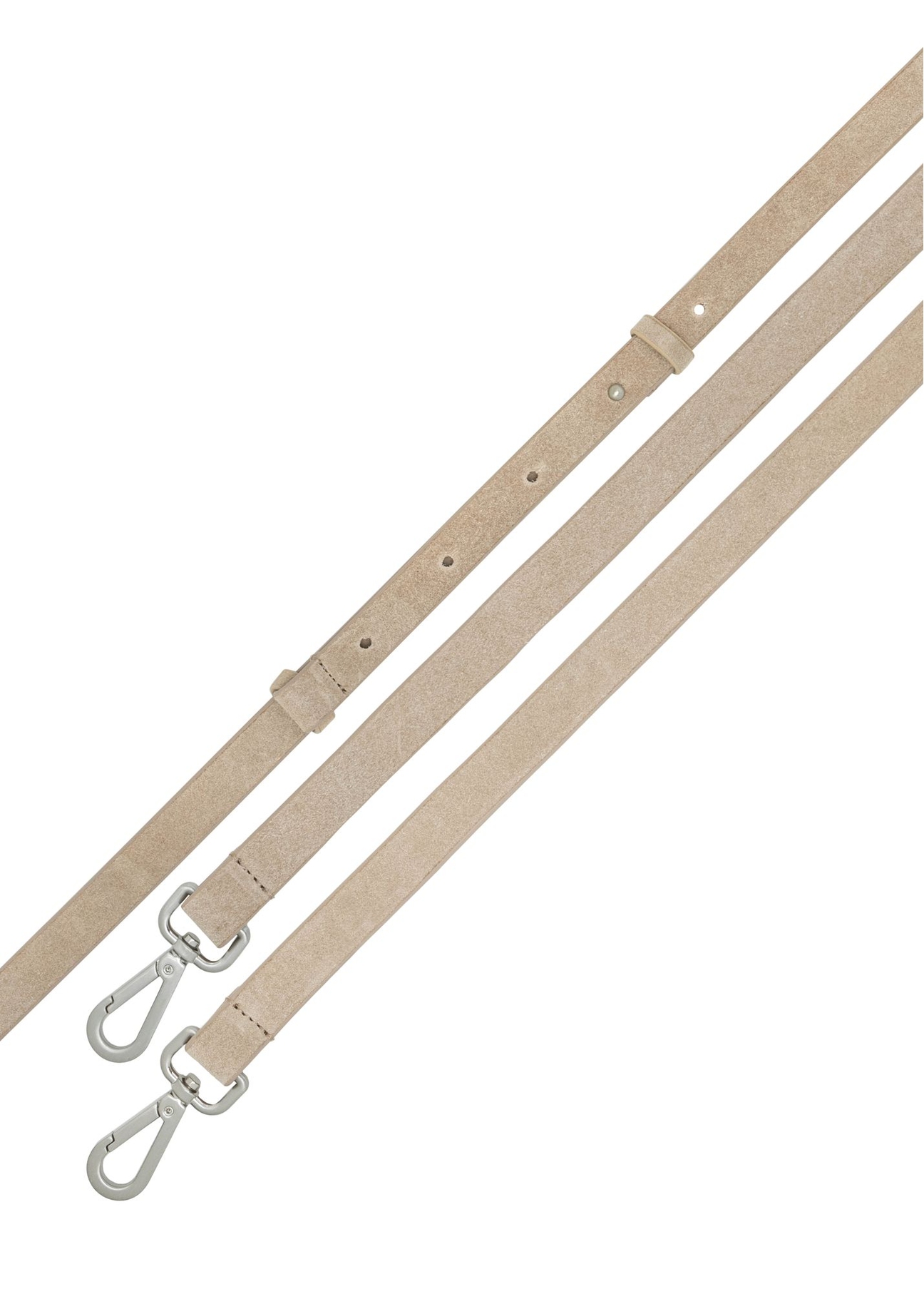 Kremowa zamszowa torebka damska TORES-1295-0B(W26)