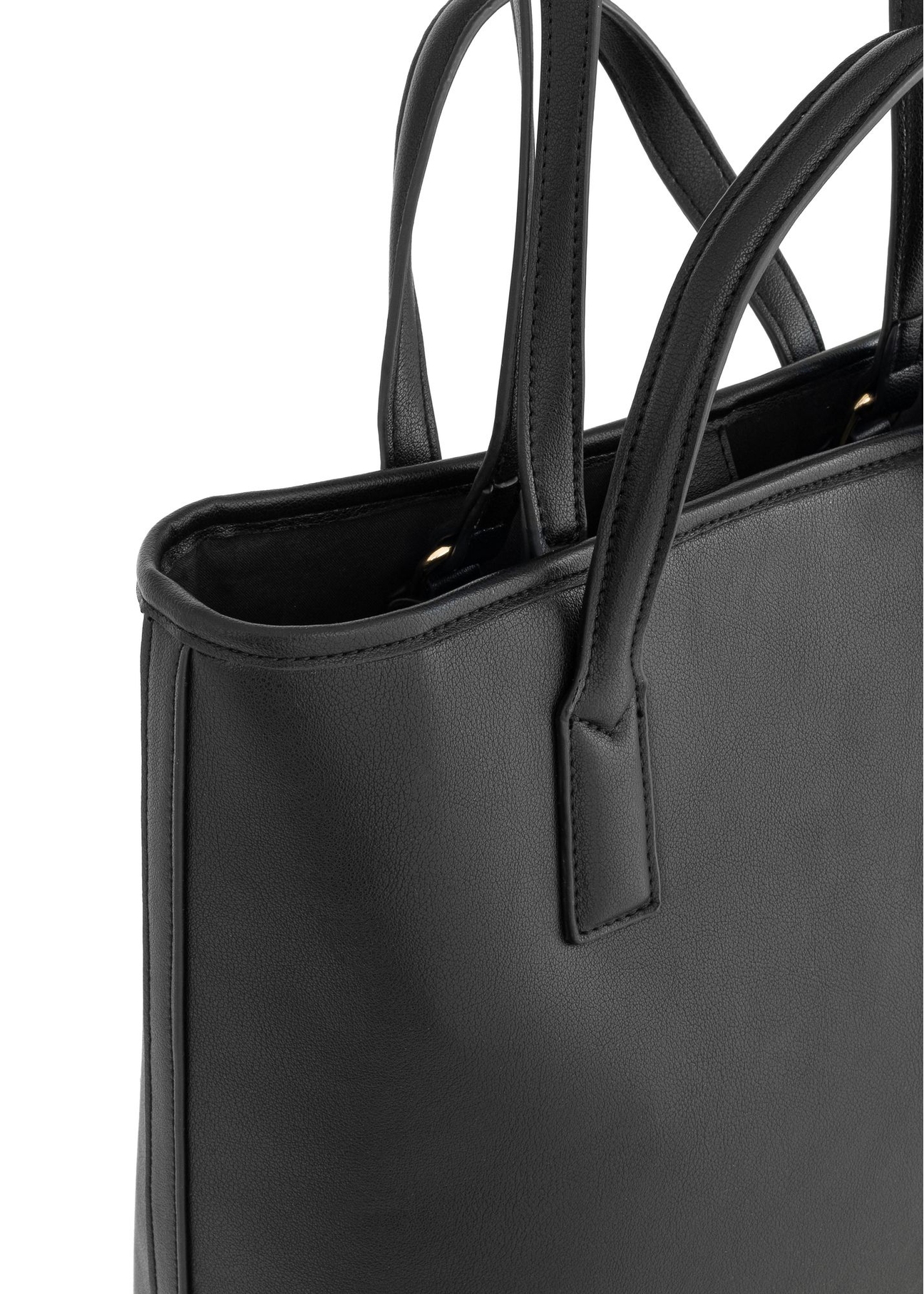 Czarna torebka shopper damska TOREC-0907-99(W24)-07
