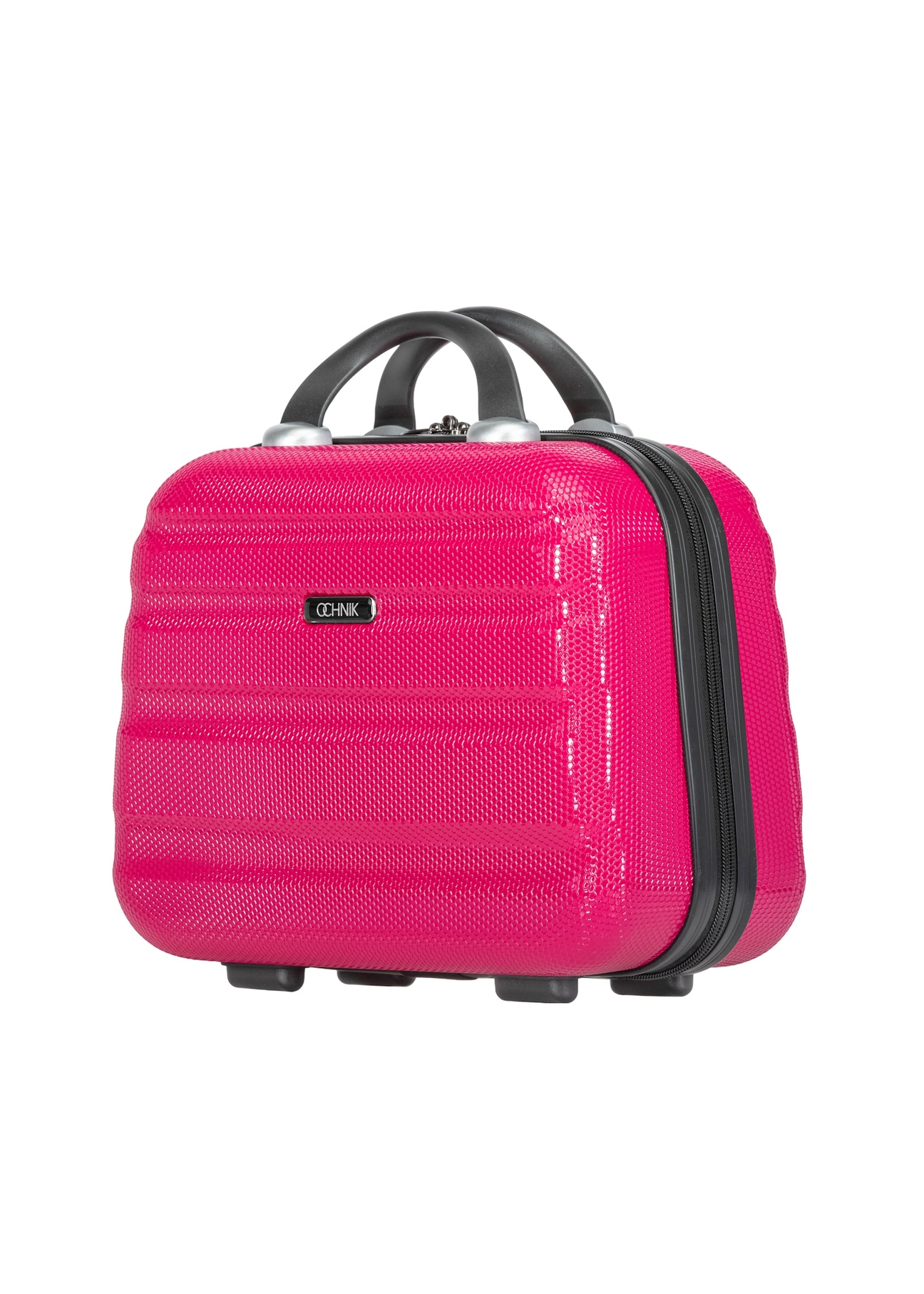 Kosmetyczka WALPC-0012-5E-14(W26), widok produktu skosem na białym tle.