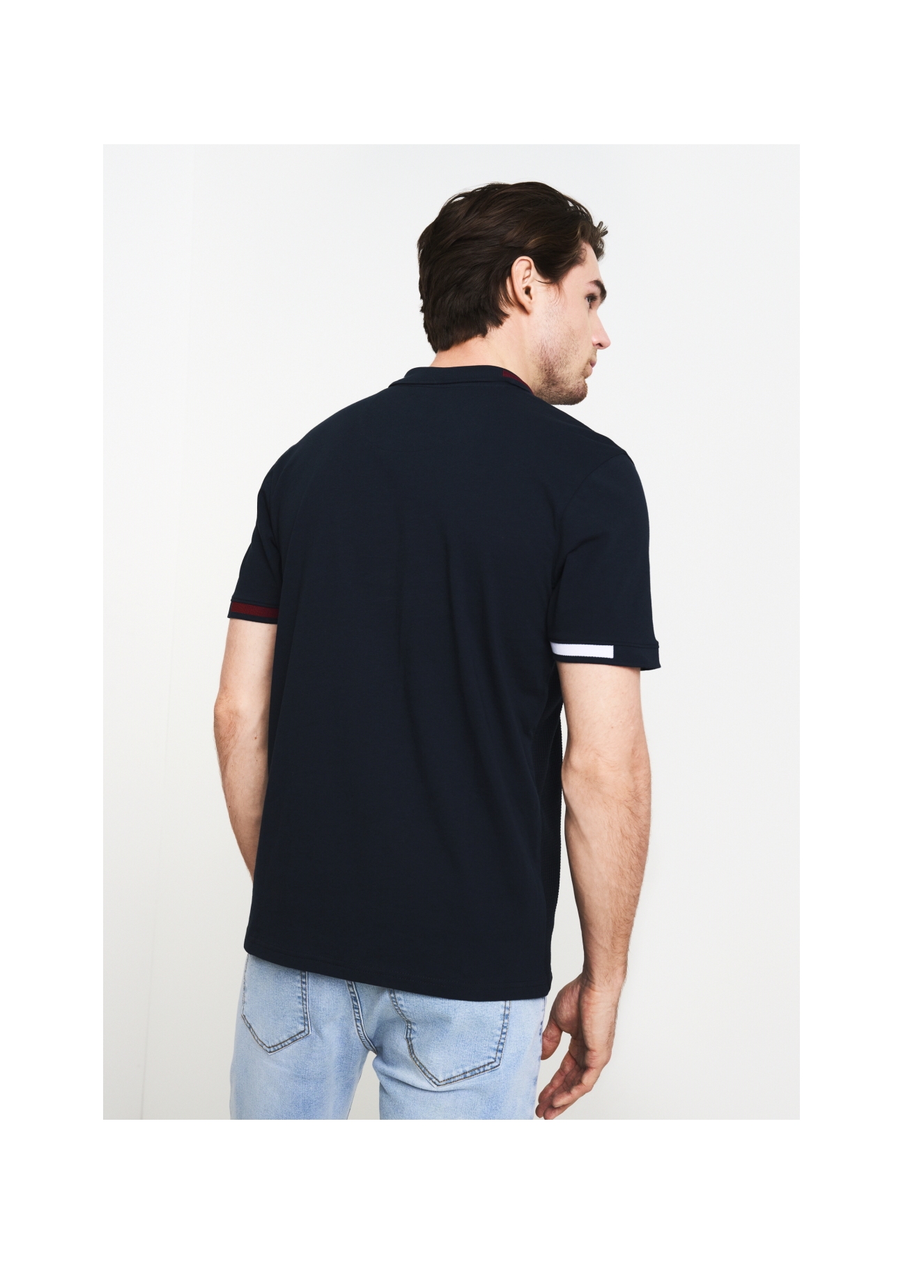 Koszulka polo POLMT-0053-69(W22)-02