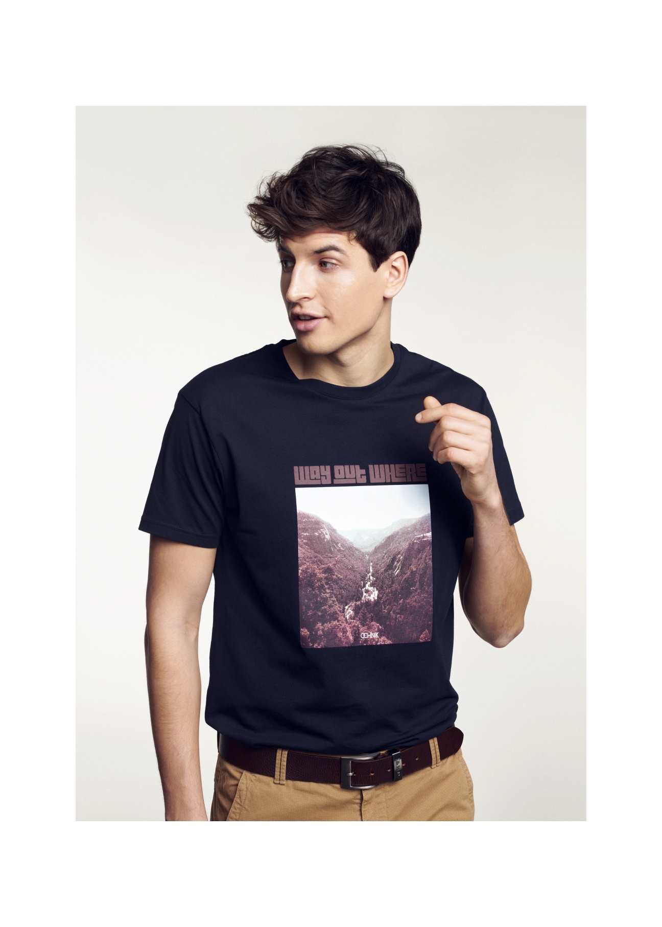 T-shirt męski TSHMT-0058-69(W21)-01