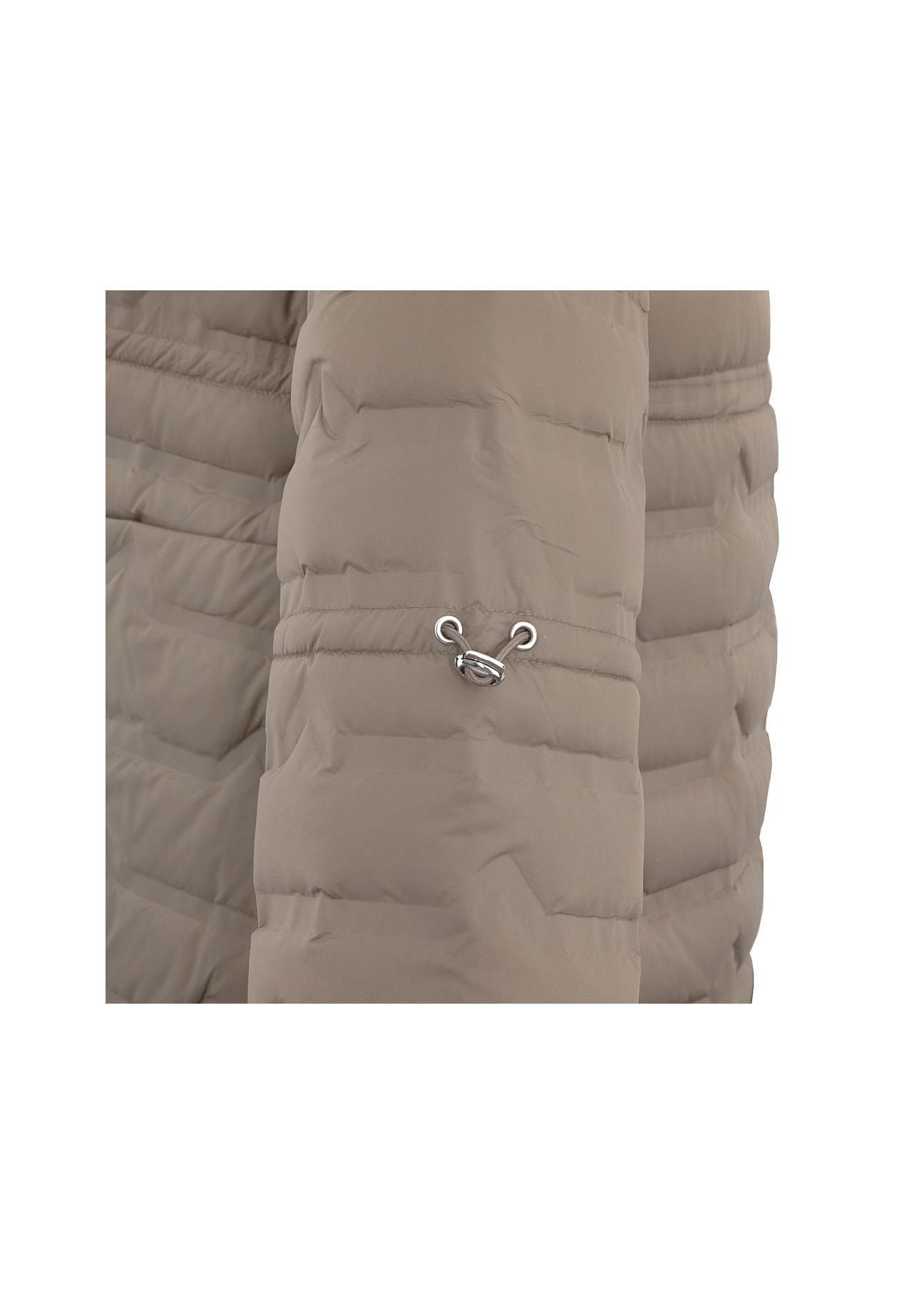 Kurtka puchowa damska z troczkami KURDT-0099-81(Z18)-04