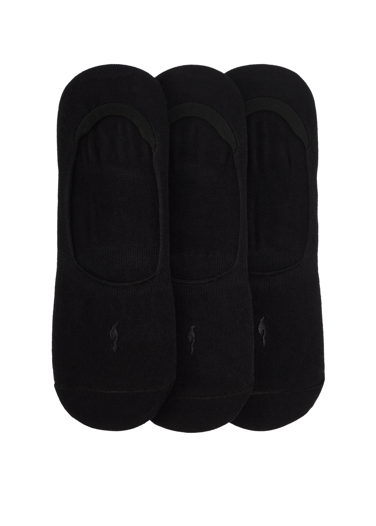 Zestaw czarnych stopek męskich ZESMT-0049-99(W26) - widok produktu z od góry, na białym tle.