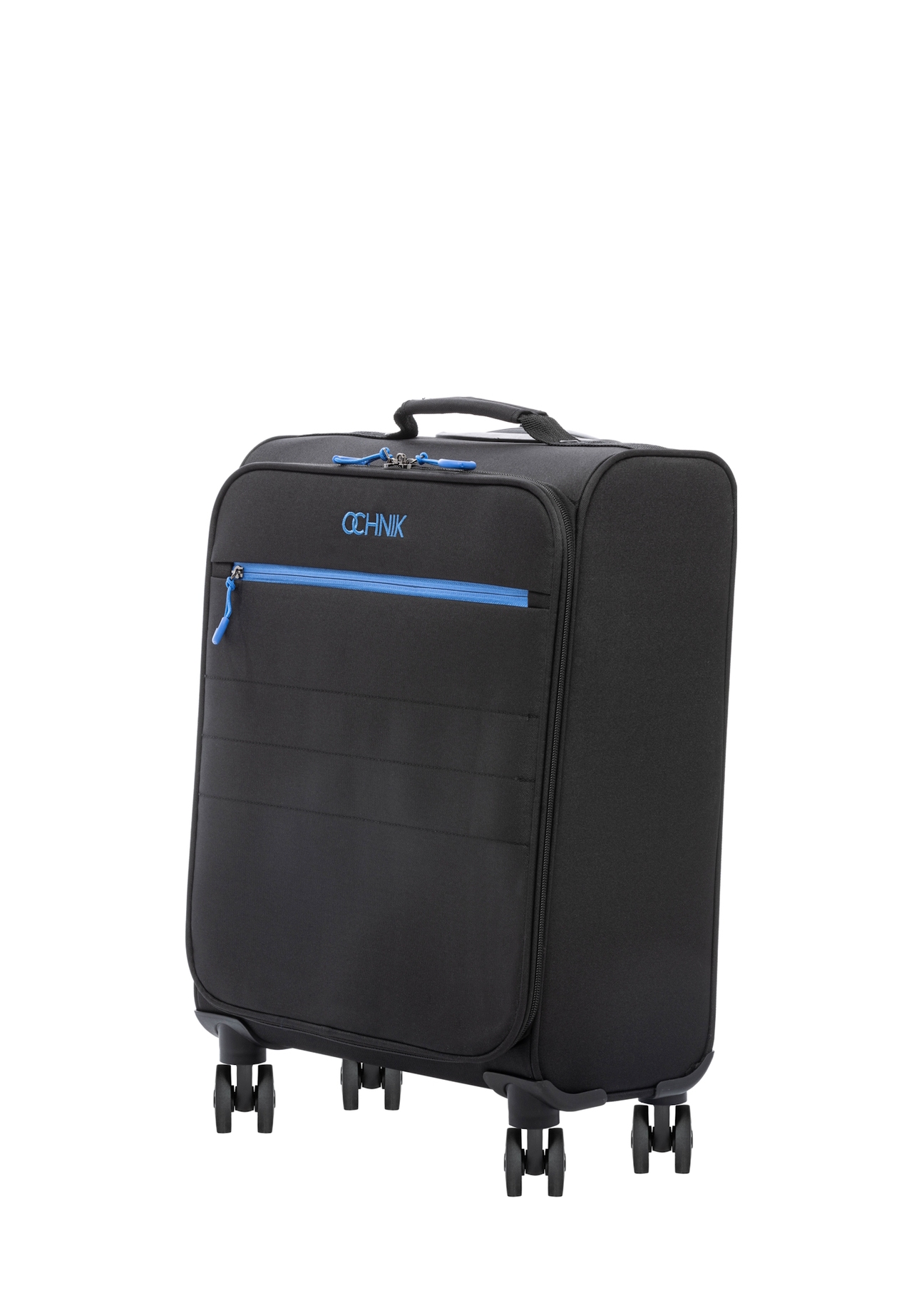 Komplet walizek na kółkach 19"/24"/28" WALNY-0045-99(W26), widok produktu skosem na białym tle.