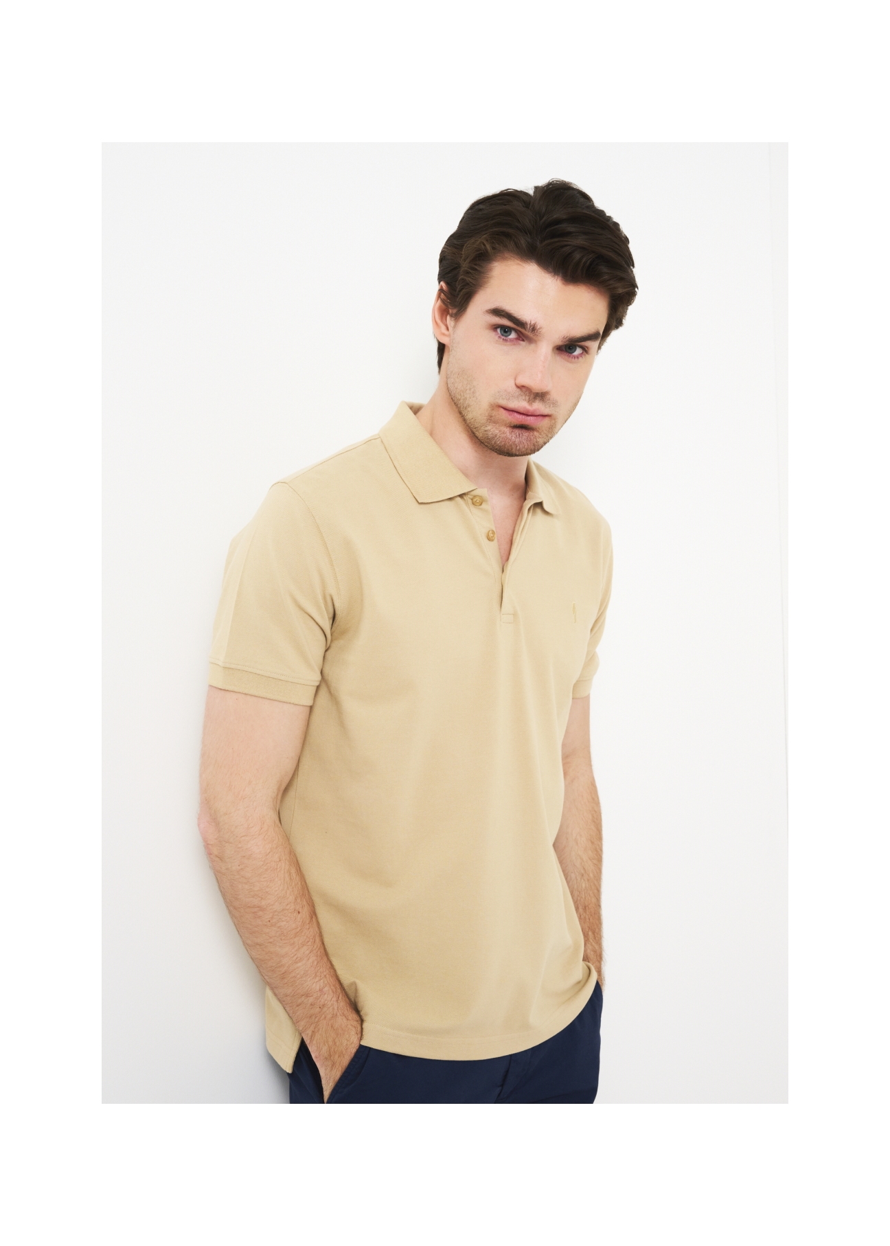 Koszulka polo POLMT-0046-81(W22)-01