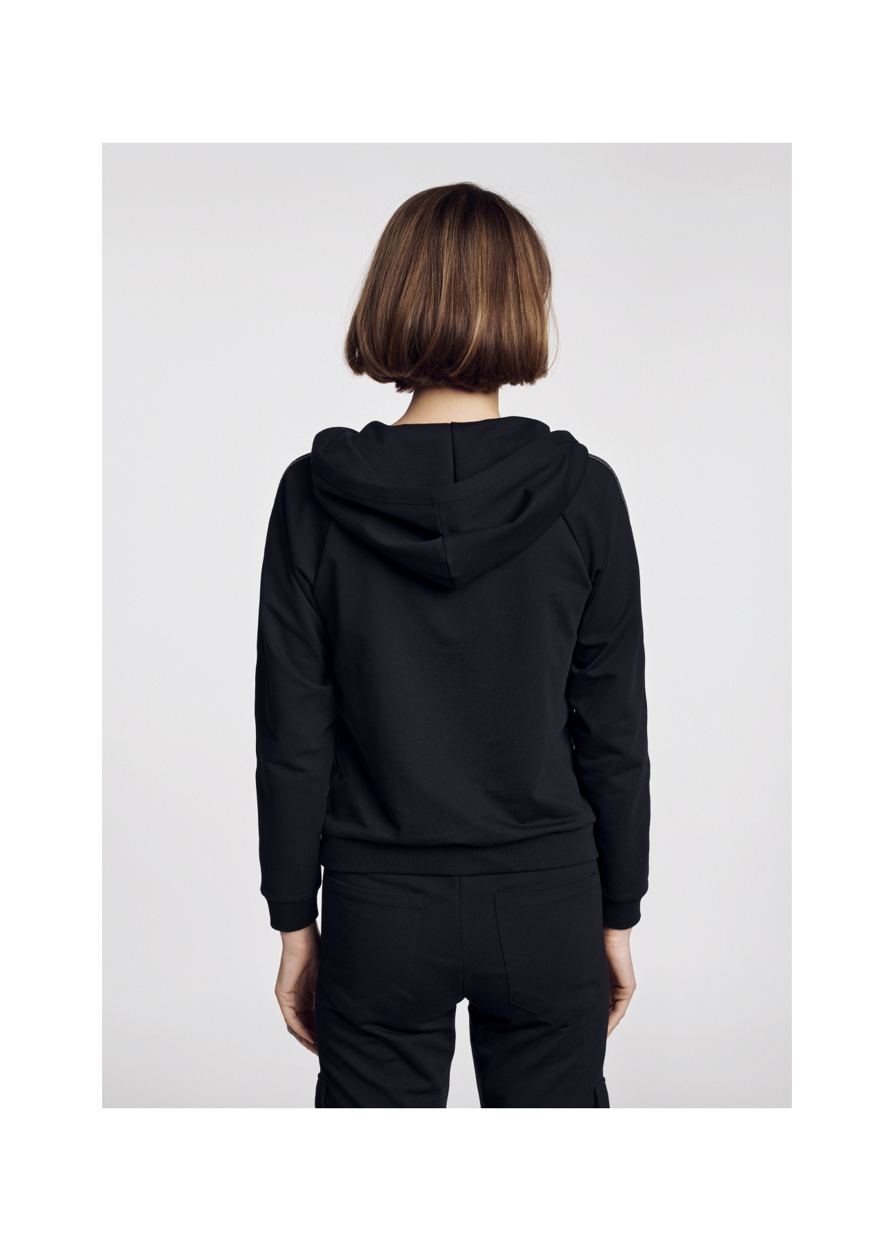 Bluza damska rozpinana z kapturem BLZDT-0062-99(W21)-03