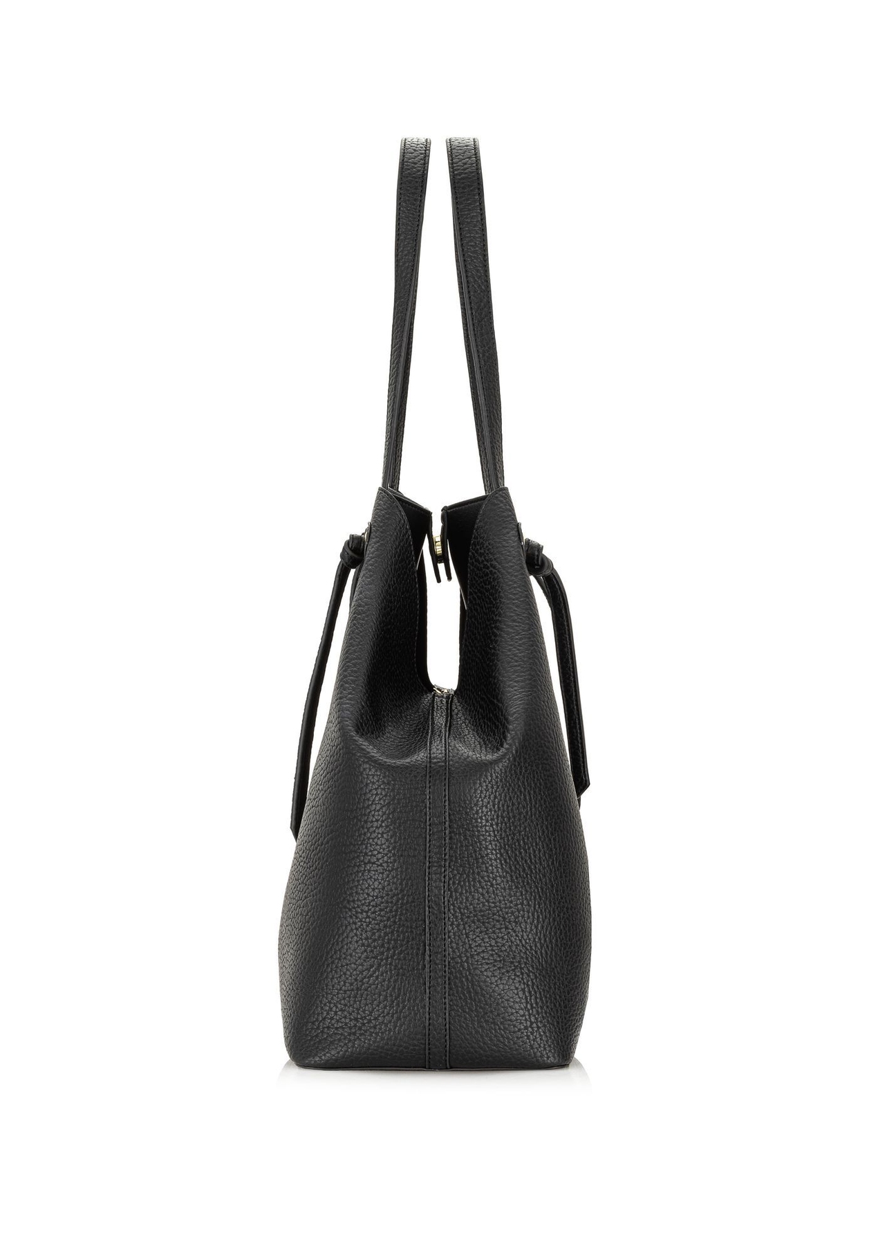 Duża czarna torebka shopper TOREC-0995A-99(Z25)