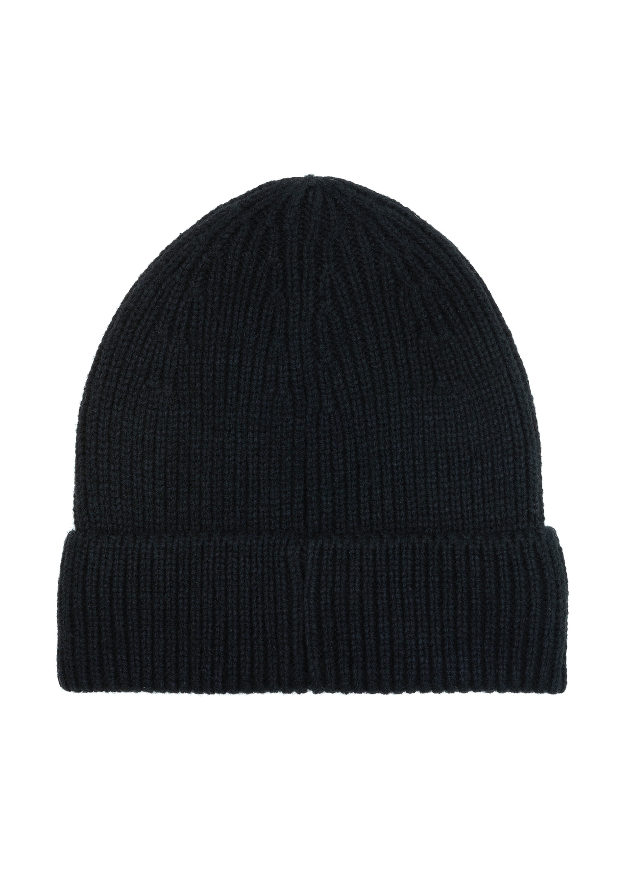 Czarna zimowa czapka męska CZAMT-0081-99(Z25)