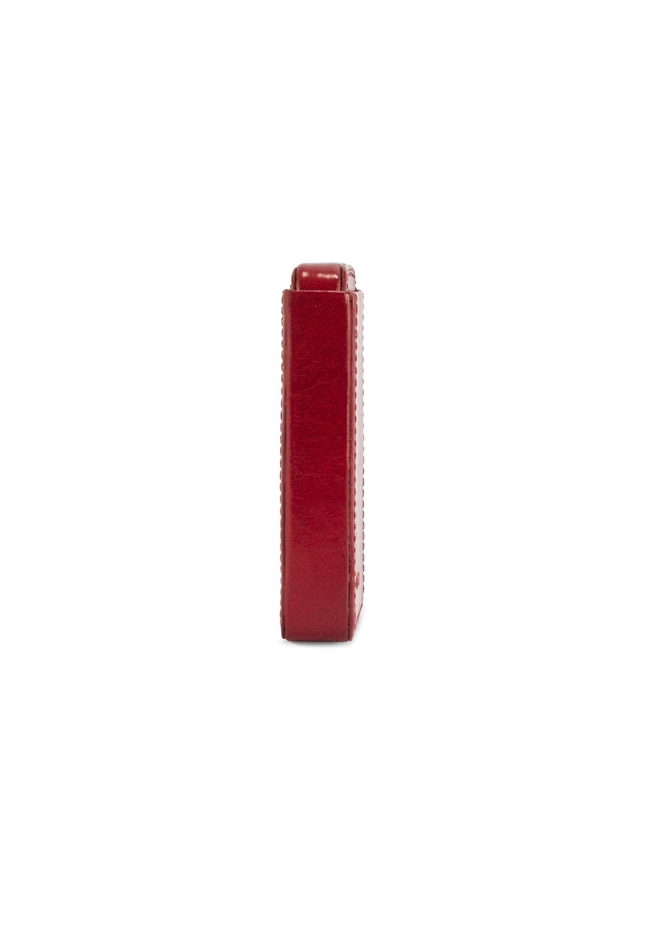 Etui na wizytówki PL-109-41(KS), widok produktu od boku na białym tle.