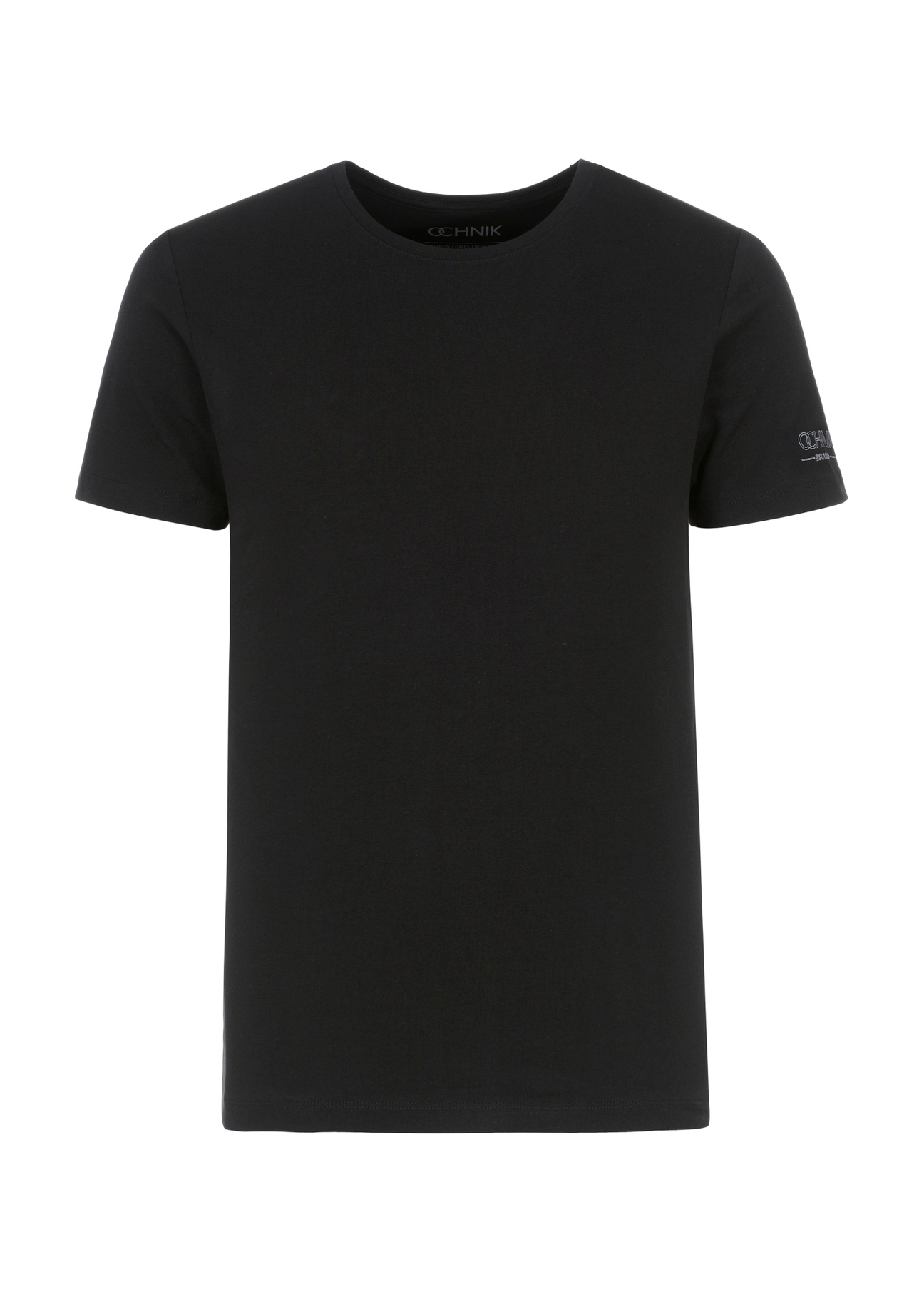 Zestaw T-shirtów męskich basic ZESMT-0040-00(KS),widok produktu z przodu na białym tle.
