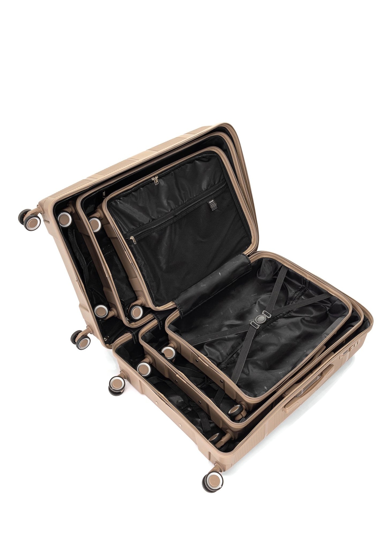 Komplet walizek na kółkach 19"/24"/28" WALPP-0022-1C(W26)