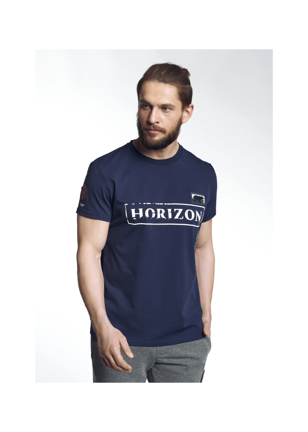 T-shirt męski TSHMT-0056-69(W21)-01
