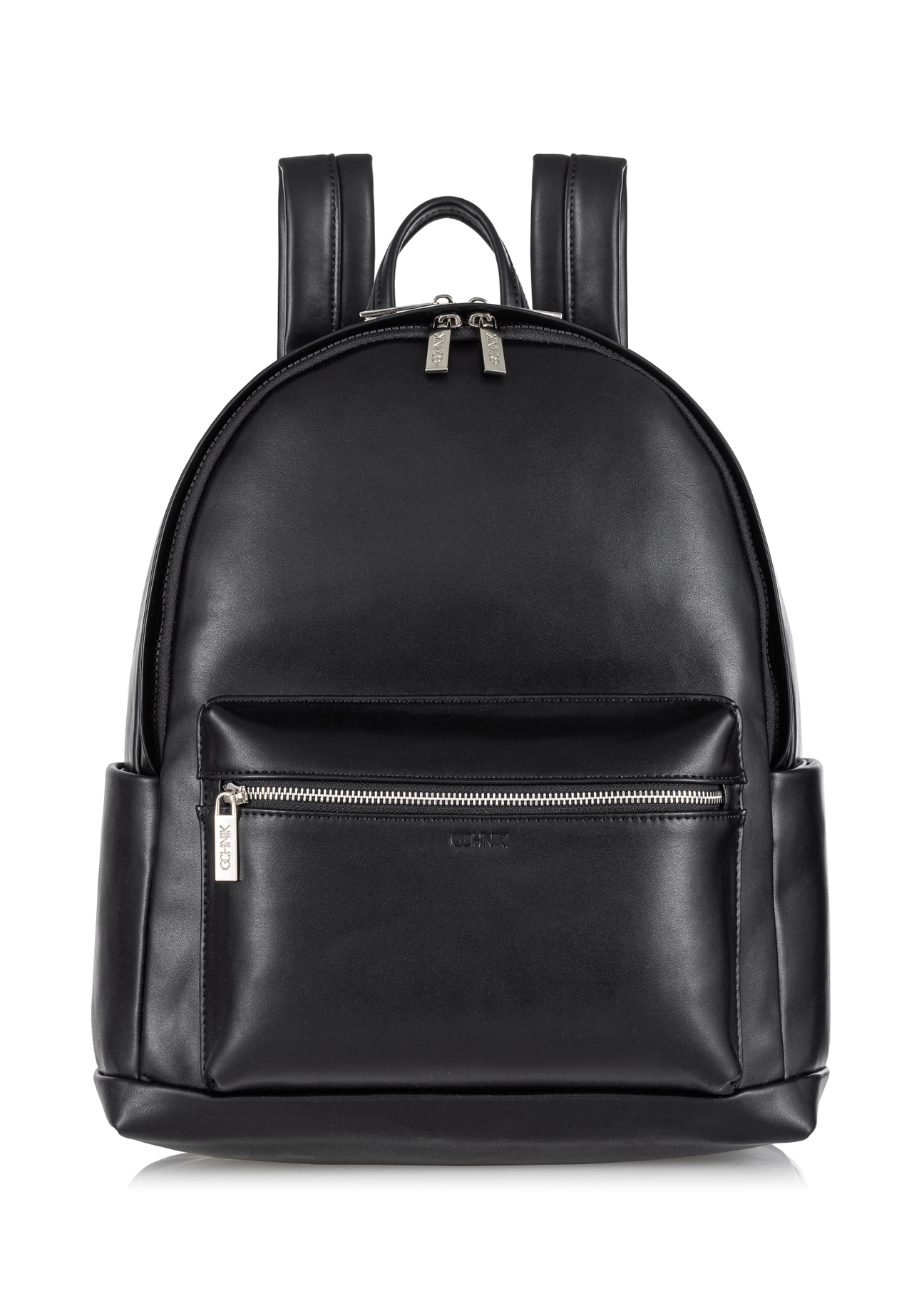 Elegancki czarny plecak męski PLCMN-0012-99(W23)-01