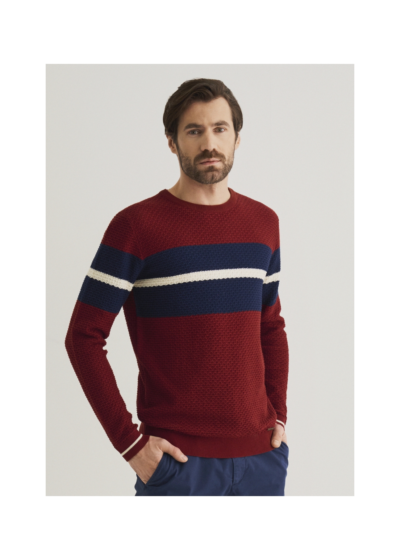 Sweter męski SWEMT-0113-49(W22)-01