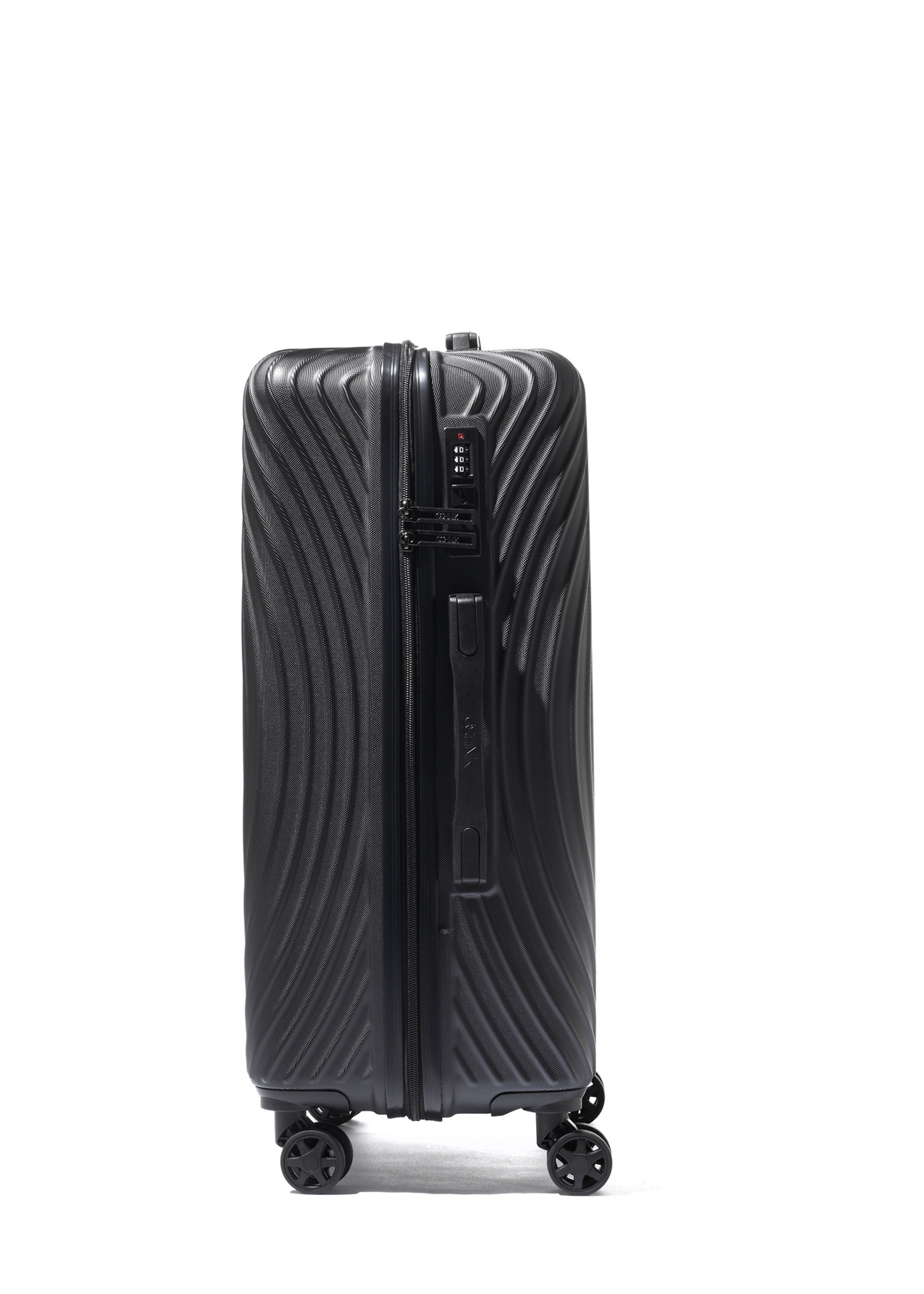 Komplet walizek na kółkach 19'/24'/28' WALAB-0088-99(W26), widok produktu z boku na białym tle.