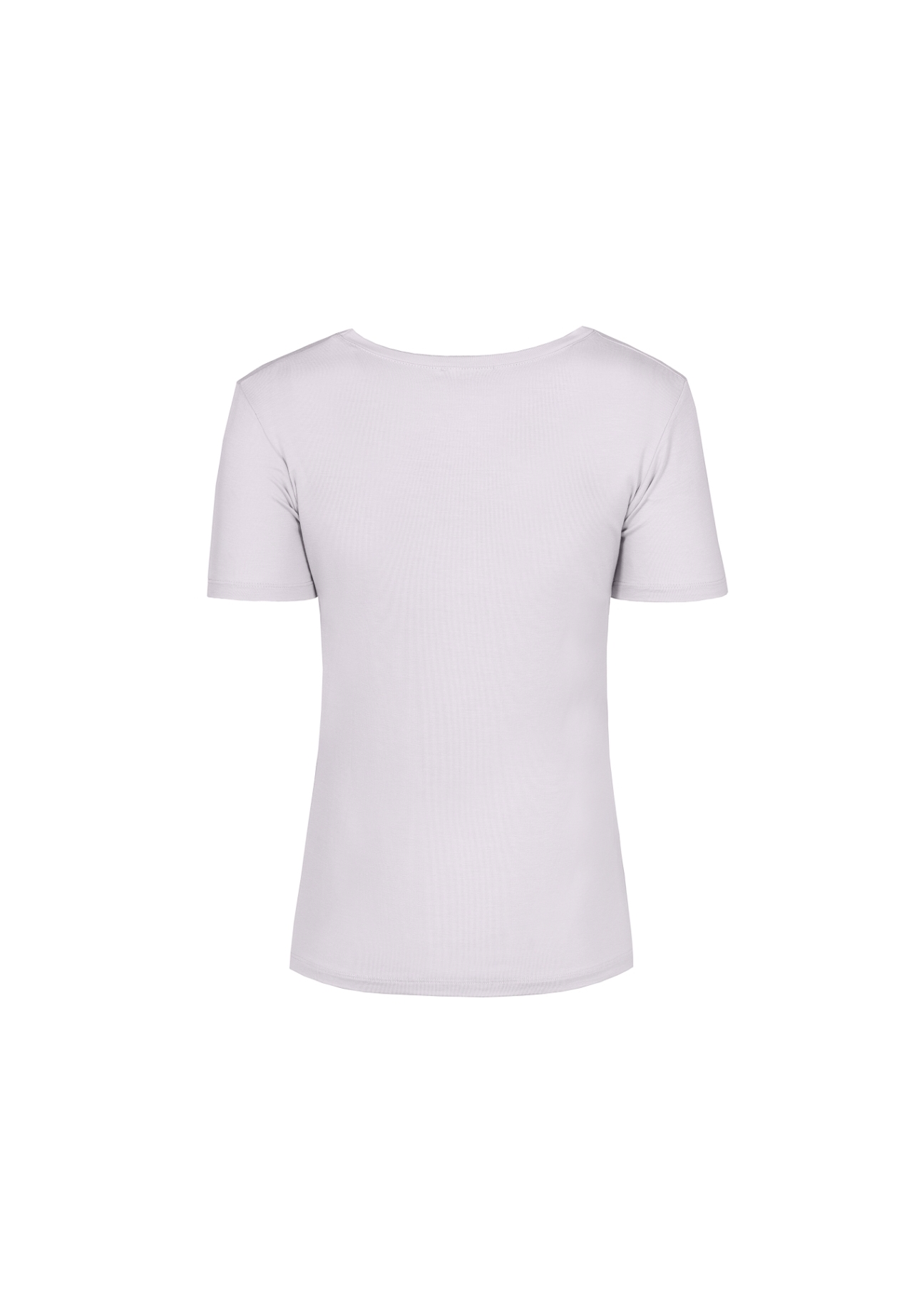 Wrzosowy T-shirt damski z wilgą TSHDT-0025-72(W19)-02