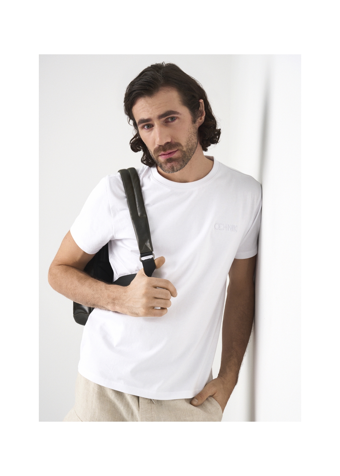T-shirt męski TSHMT-0075-11(W22)-01