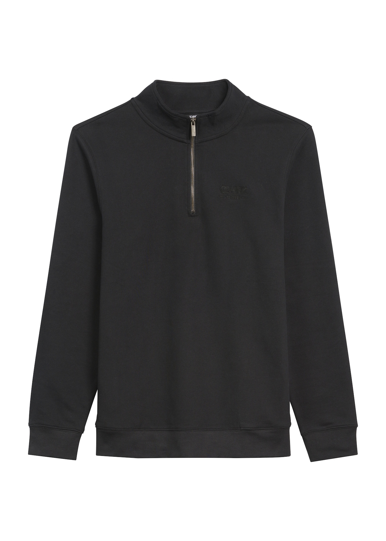 Czarna bluza męska bez kaptura BLZMT-0067-99(Z25)