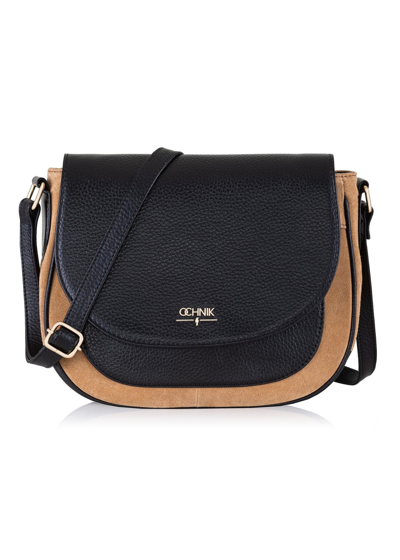 Skórzana torebka damska saddle bag TORES-0932-98(Z23)-01