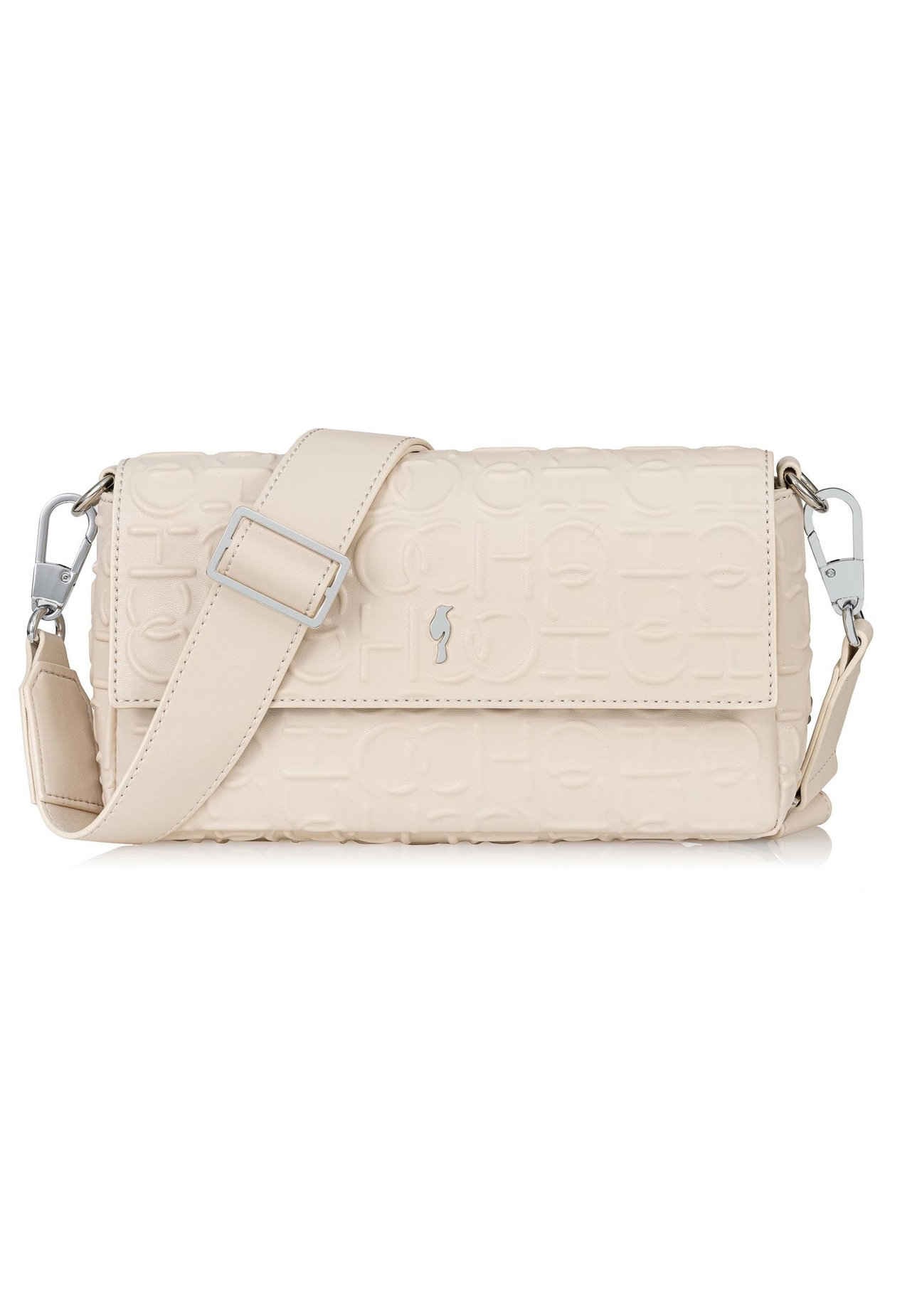Mała torebka damska z monogramem TOREC-0794-81(W23)-01