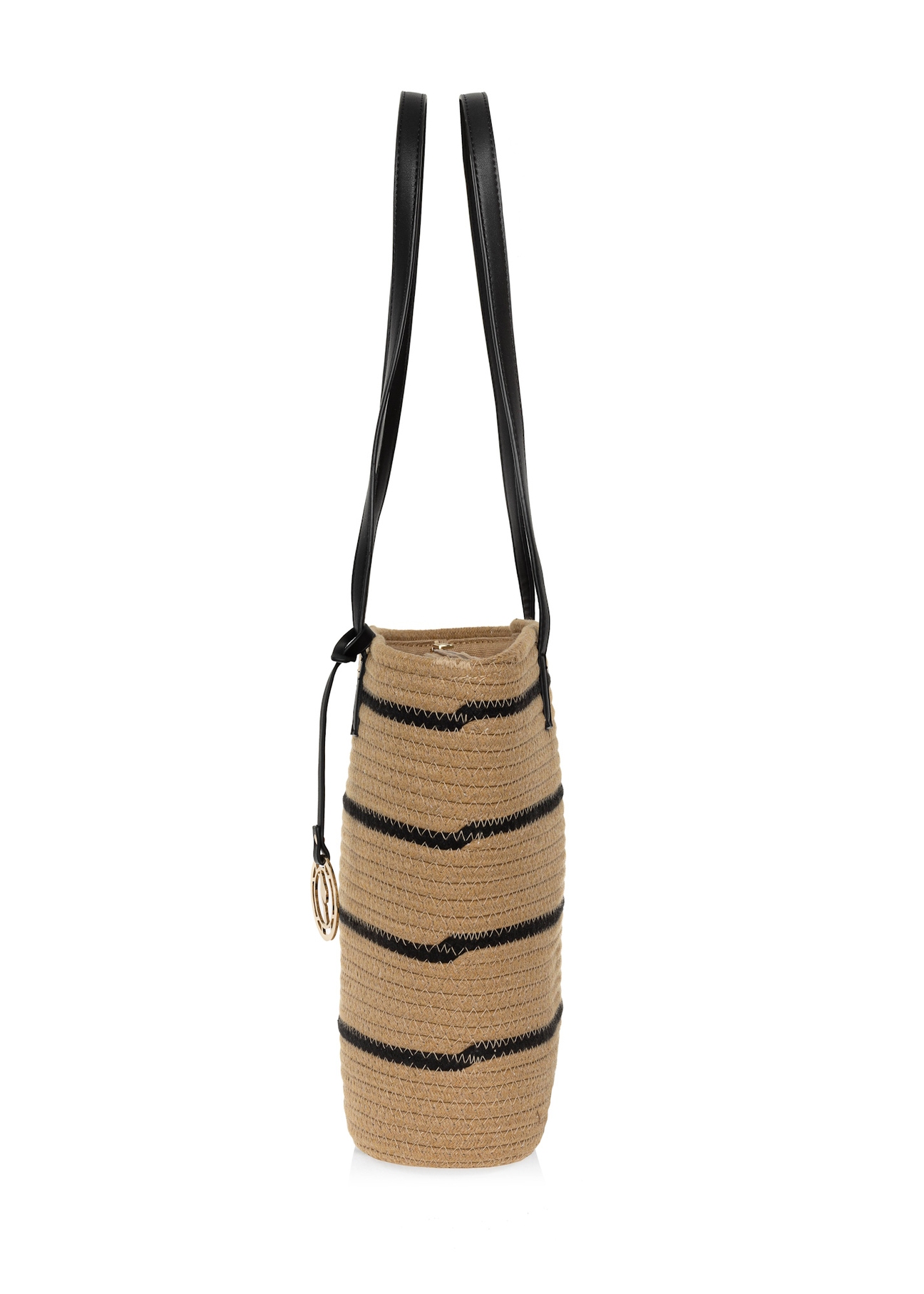 Duża pleciona torebka shopper TOREC-1036-25(W25)-03