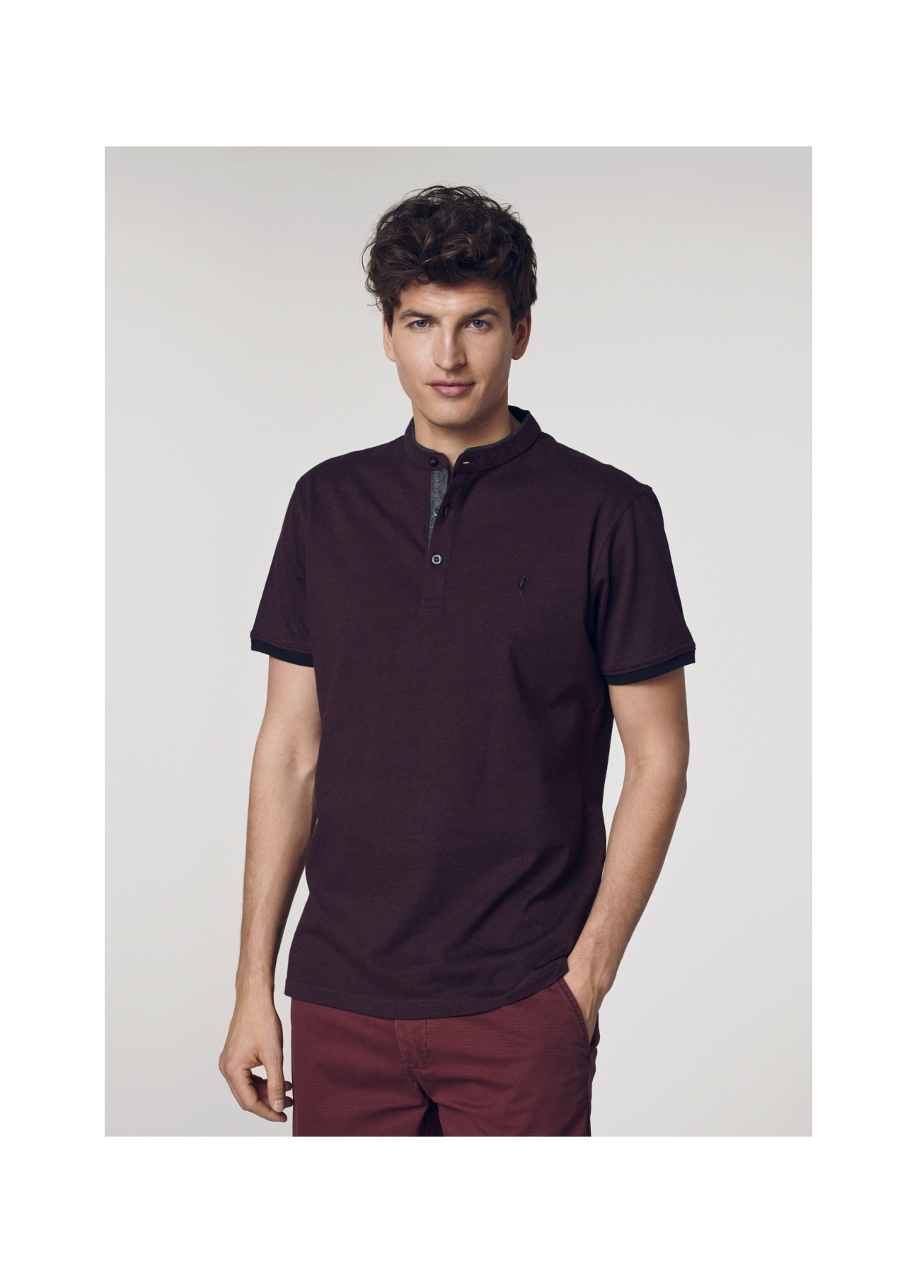 Koszulka polo POLMT-0043-49(W21)-01