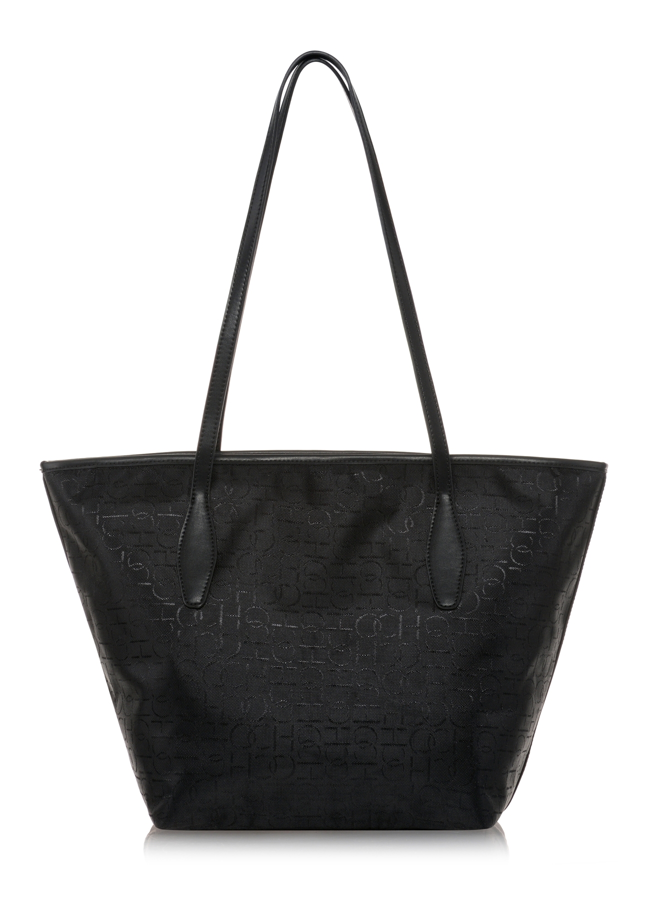 Torebka damska shopper z monogramem TOREN-0242-99(W23)-04