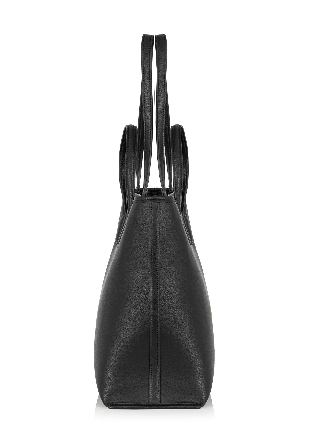 Czarna torebka shopper damska TOREC-0907-99(W24)-03