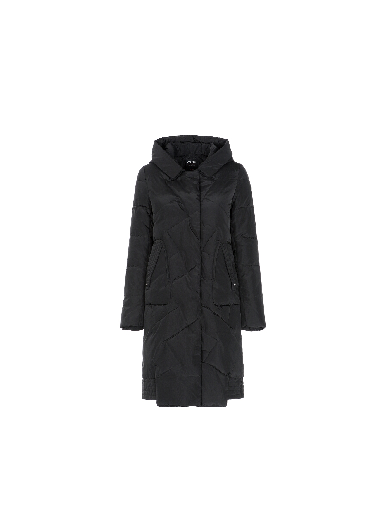 Długa puchowa kurtka damska KURDT-0240-99(Z20)-03
