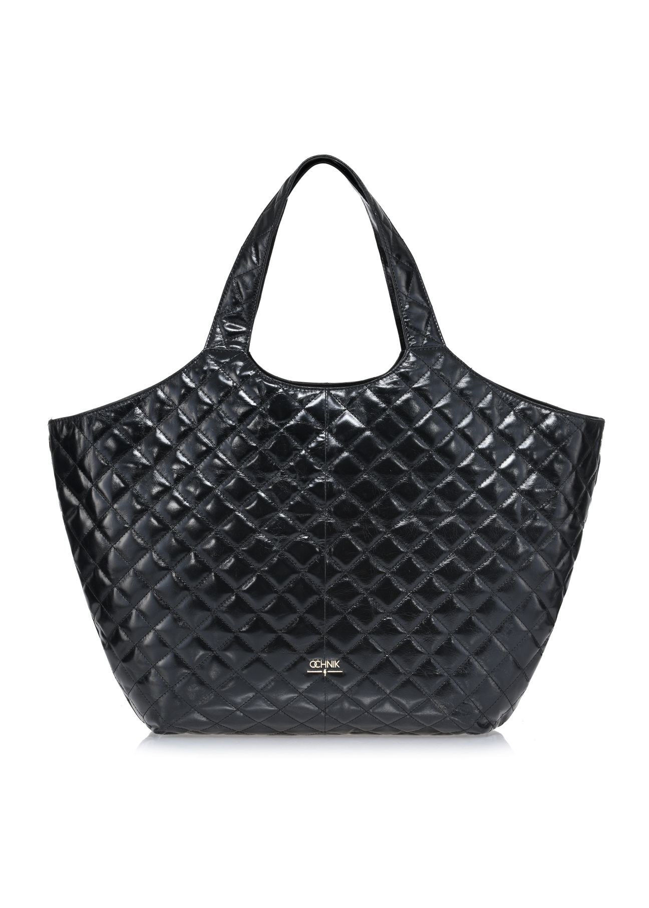 Duża skórzana torebka shopper damska TORES-0959-99(Z23)-01