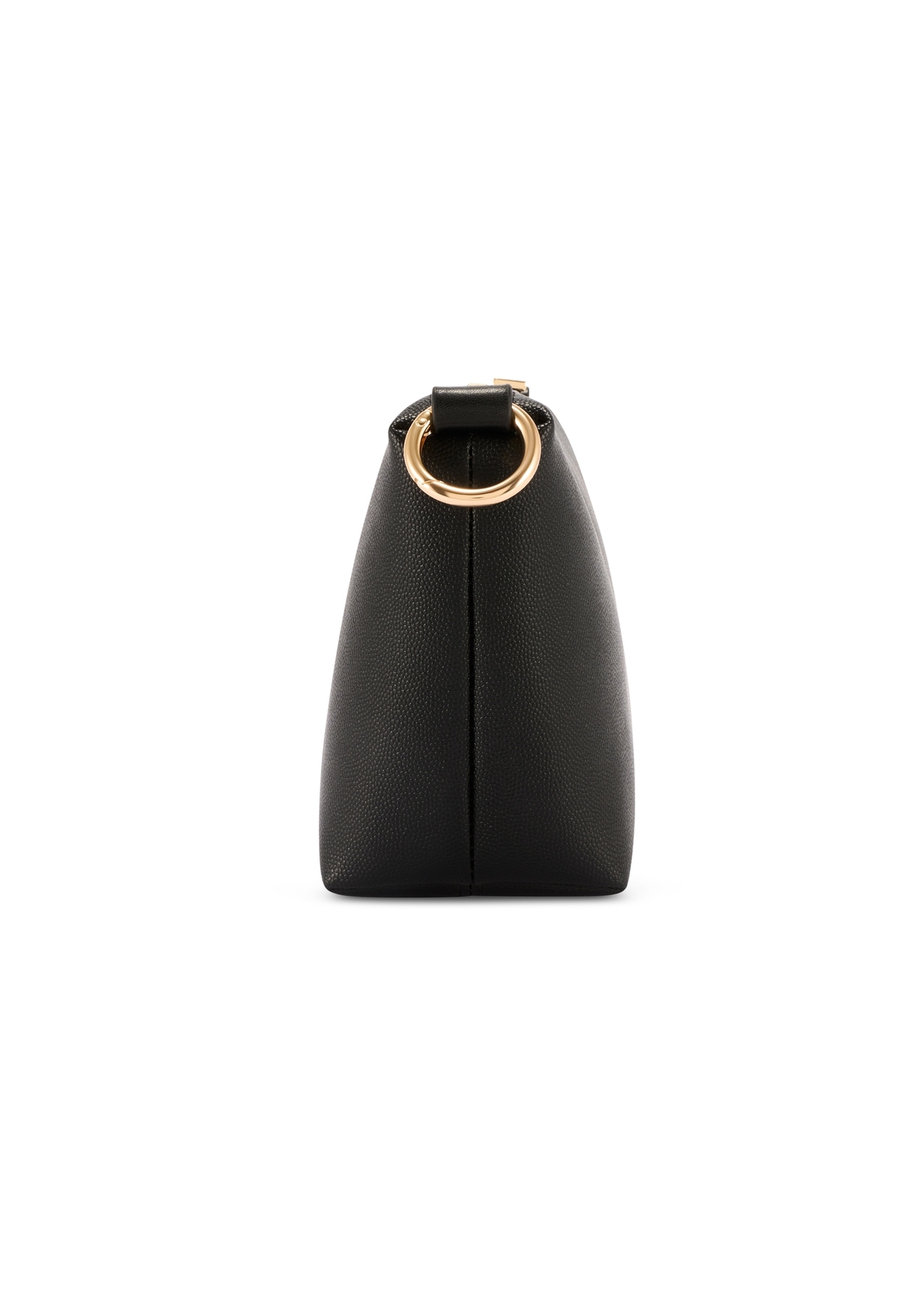 Mała czarna nieusztywniana torebka damska TOREC-0882-99(W26)