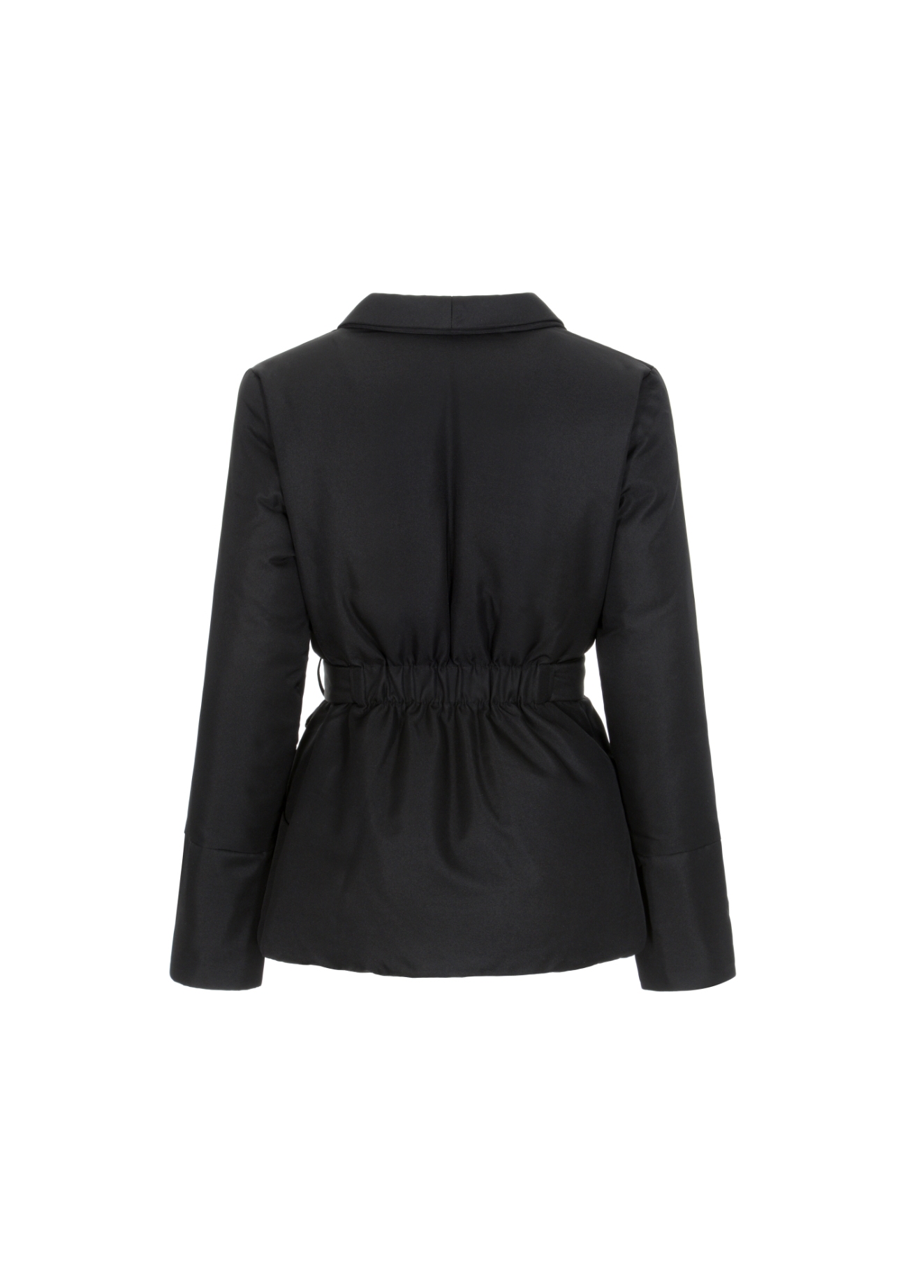 Elegancka kurtka damska ze stójką i paskiem KURDT-0297-99(Z21)-04