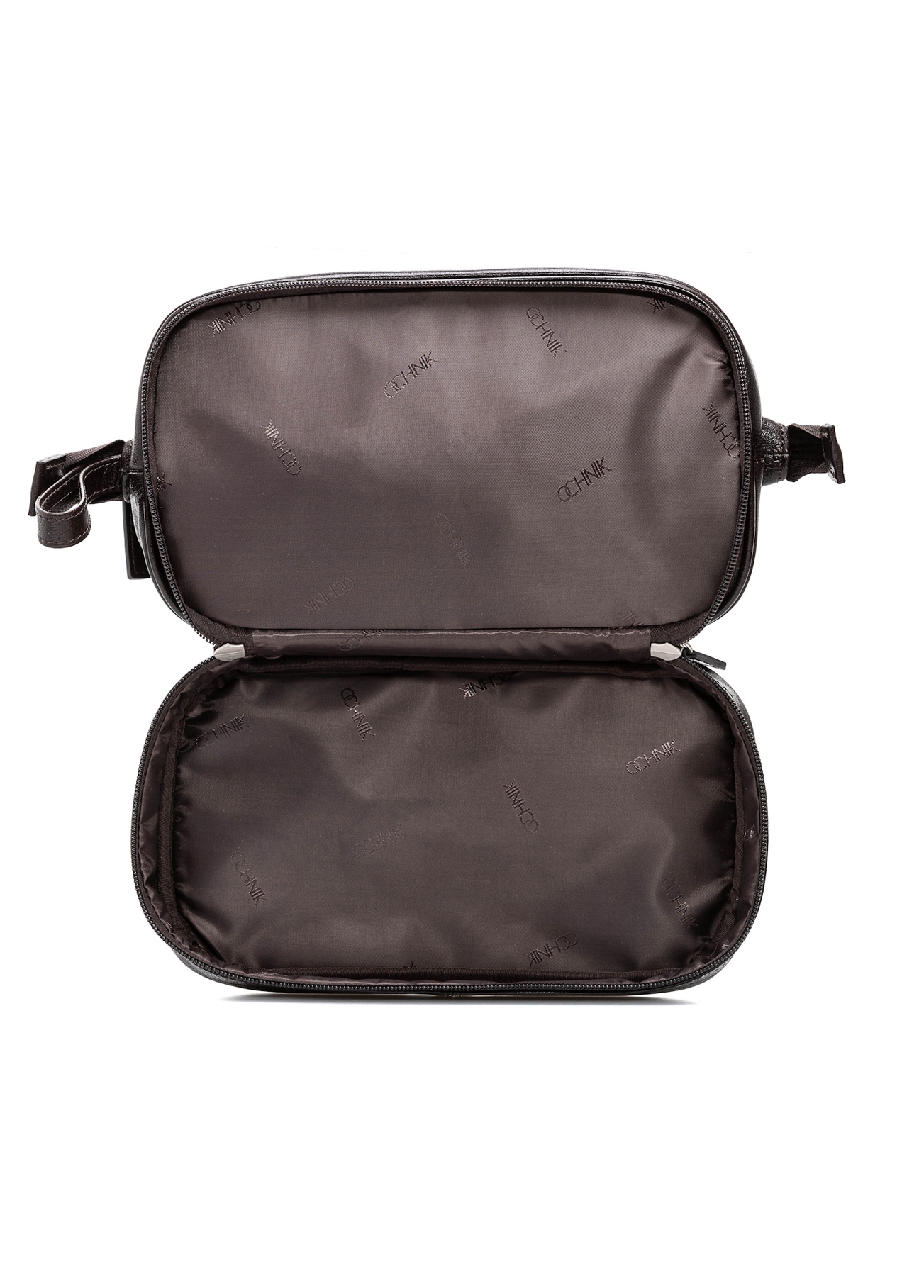 Kosmetyczka męska z połyskiem TORMS-0479-89(Z25), widok produktu w środku na białym tle.