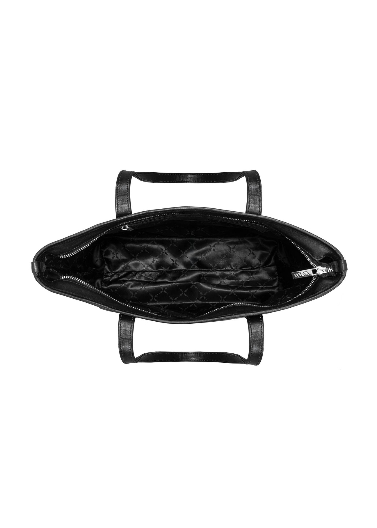 Skórzana czarna torebka shopper damska TORES-1085-99(W25)-05