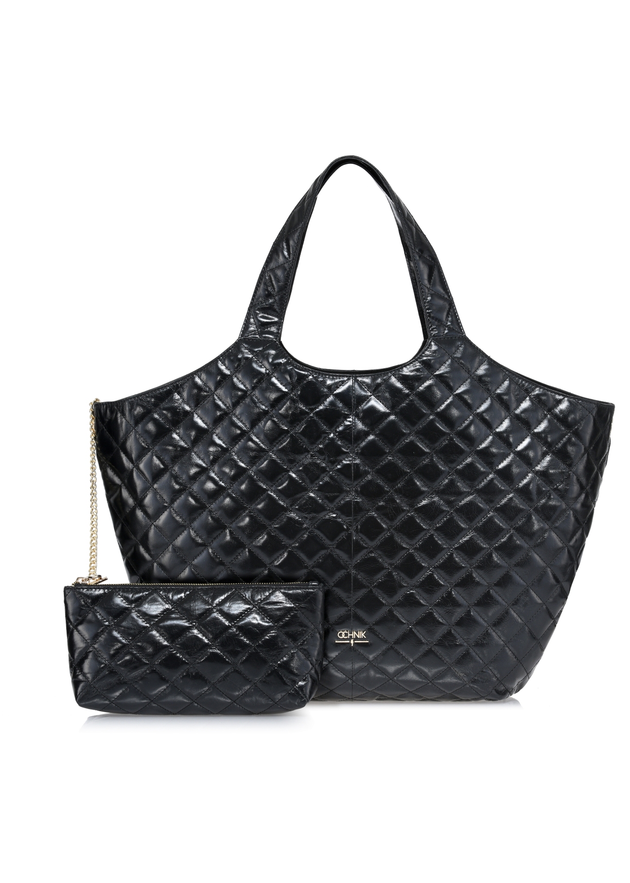 Duża skórzana torebka shopper damska TORES-0959-99(Z23)-08