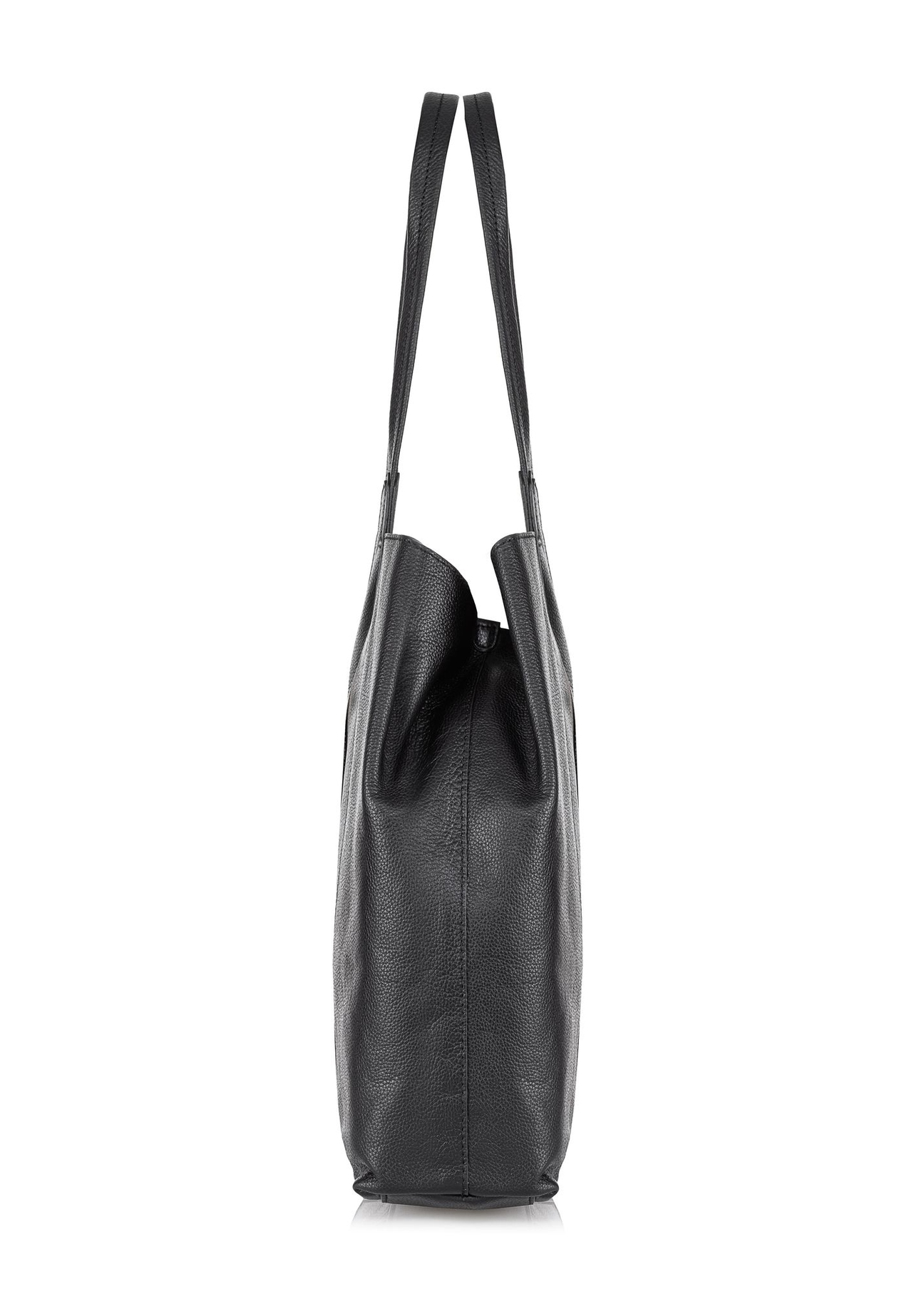 Skórzana torebka damska shopper TORES-0899-99(W23)-03