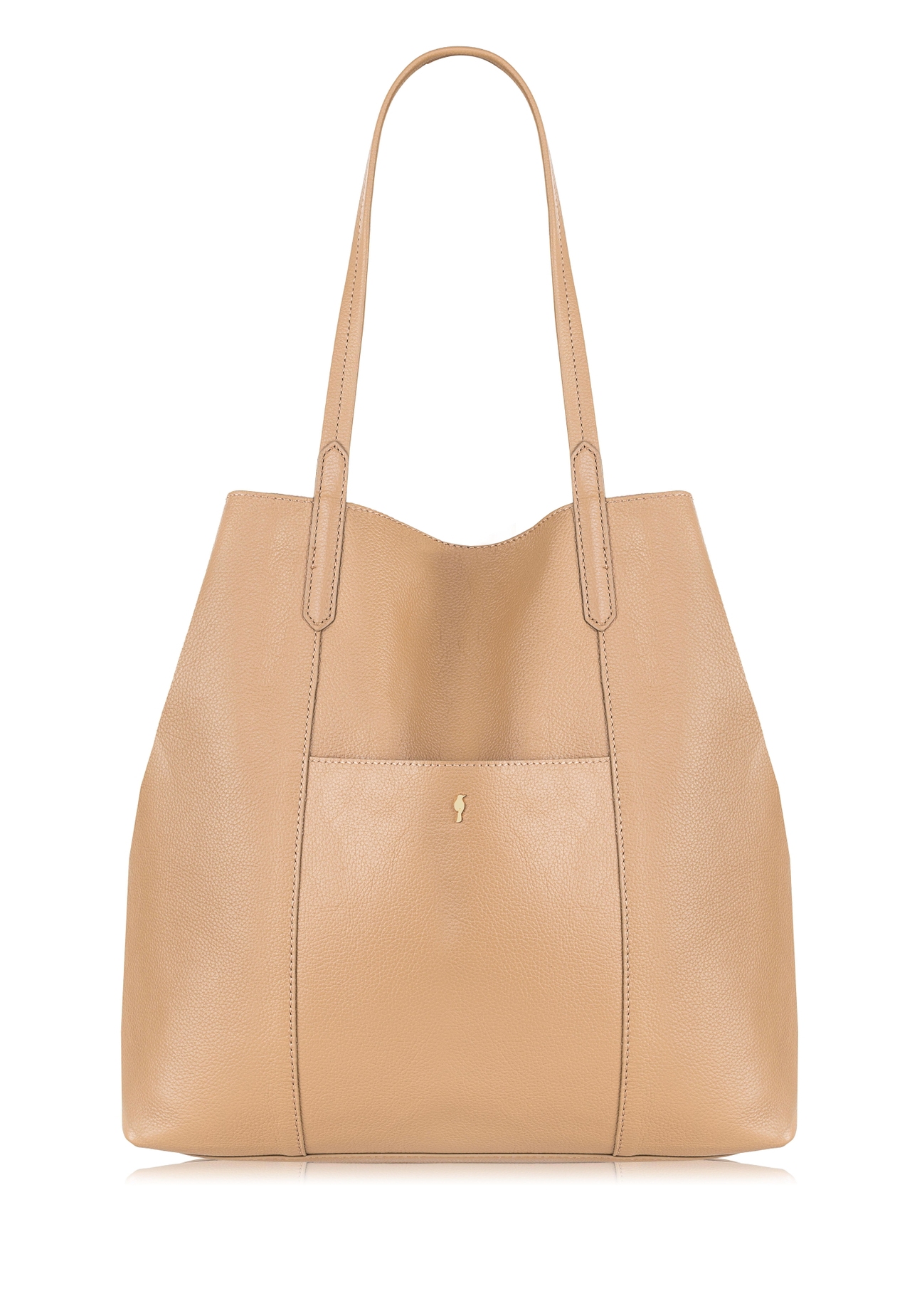 Skórzana torebka damska shopper TORES-0899-81(W23)-01