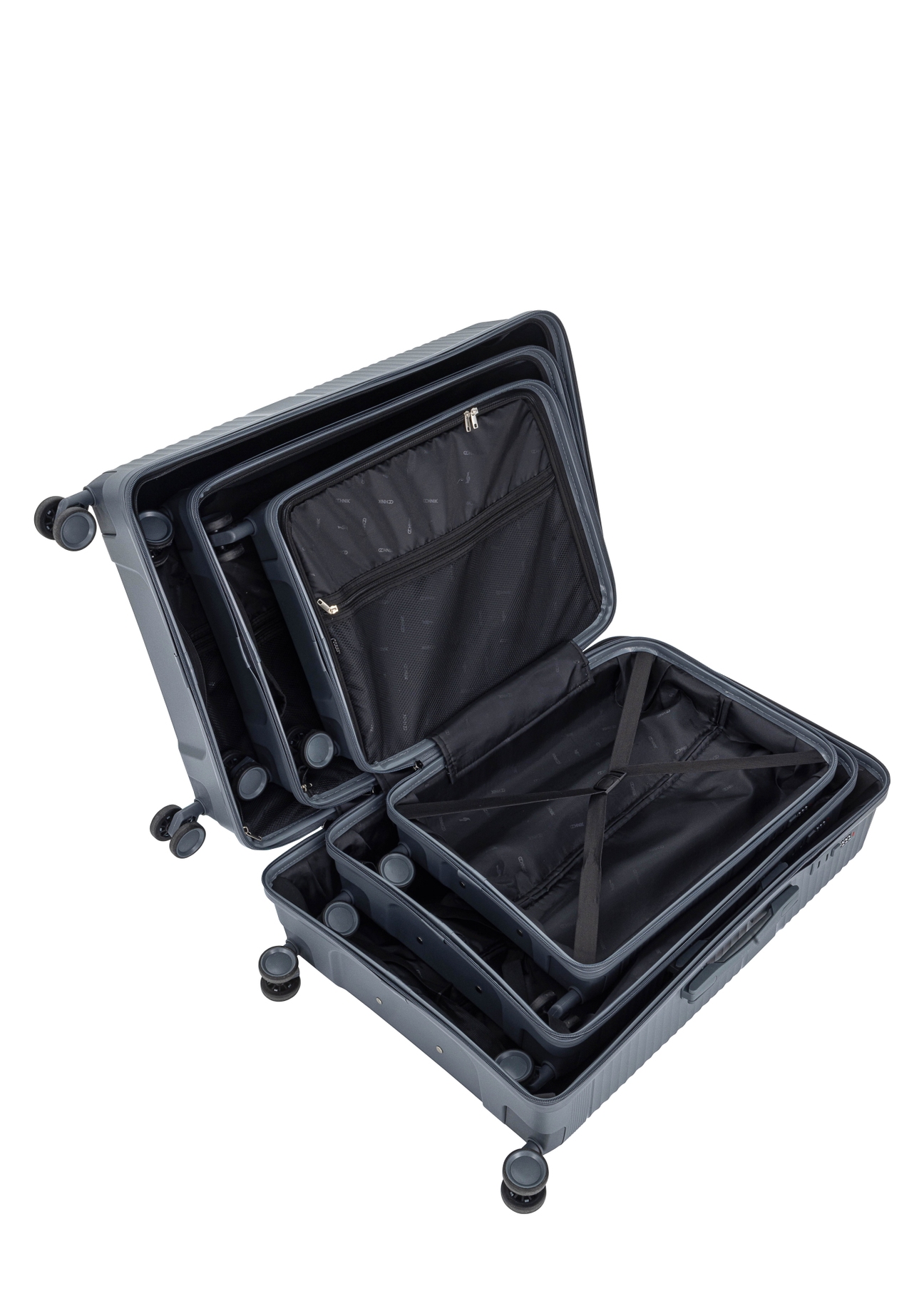 Komplet walizek na kółkach 19"/24"/28" WALPP-0021-91(W24)-11