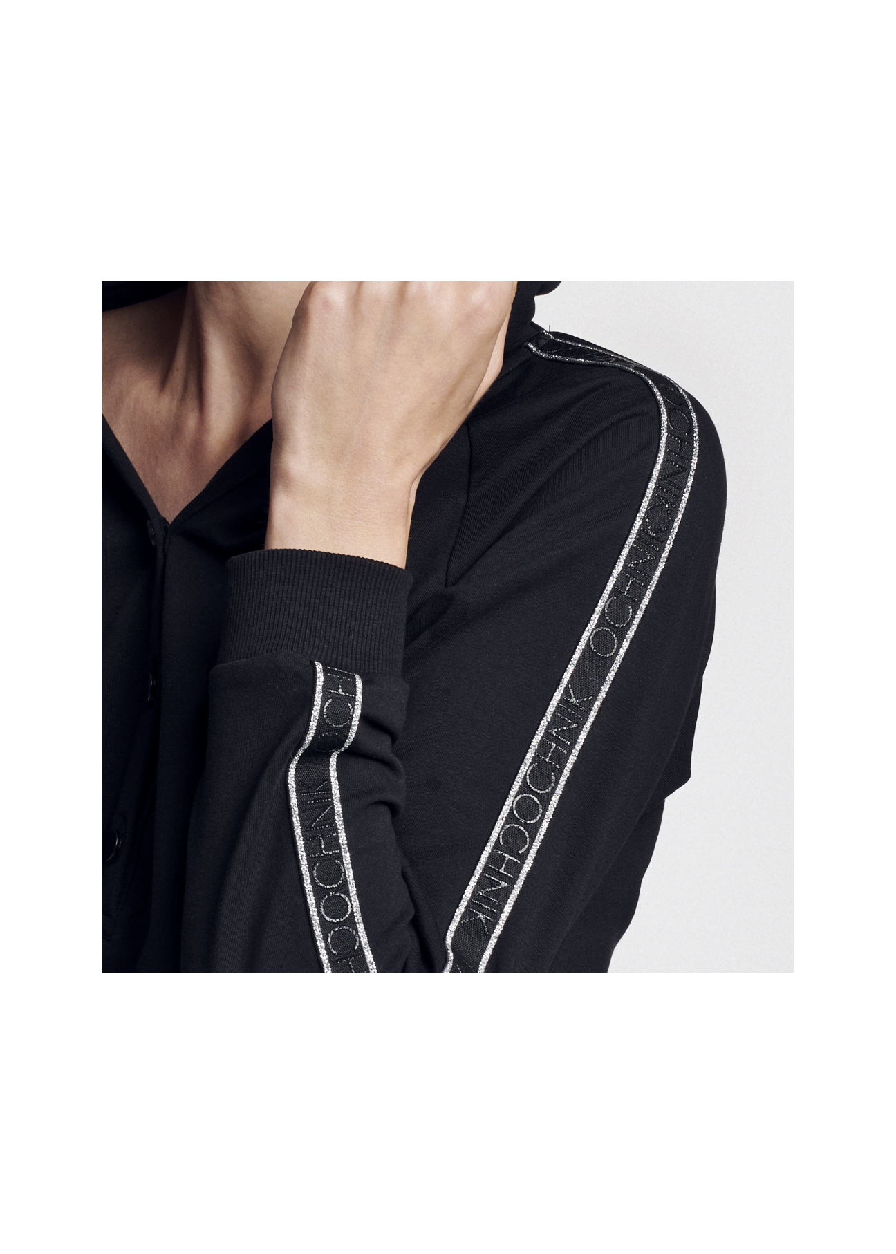 Bluza damska rozpinana z kapturem BLZDT-0062-99(W21)-06