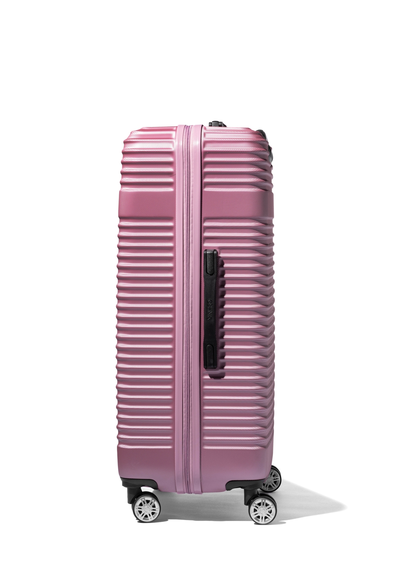 Walizka duża na kółkach WALAB-0040-5B-28(W26) - widok produktu z boku, na białym tle. 