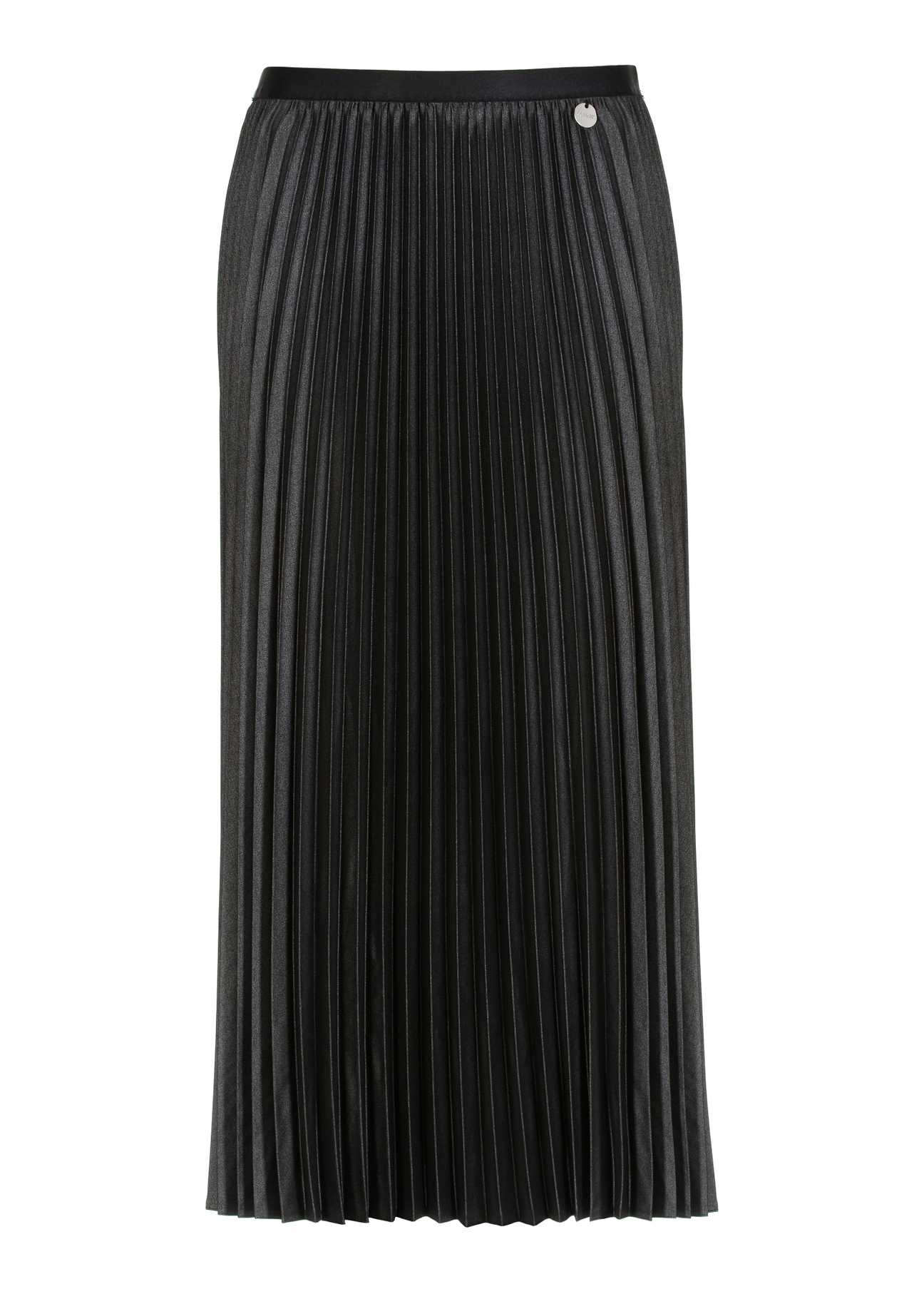 Plisowana metaliczna spódnica SPCDT-0072-92(W23)-05