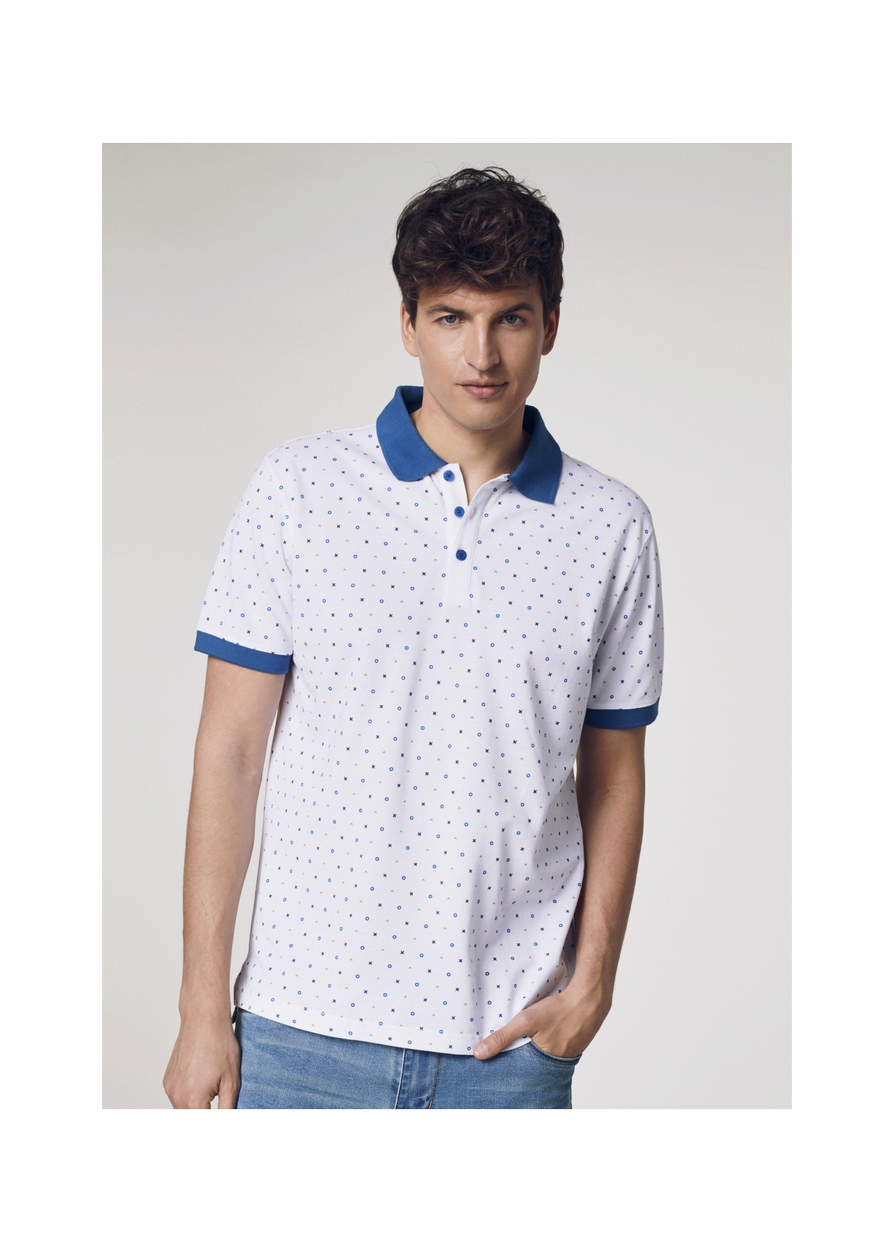 Koszulka polo POLMT-0041-11(W21)-01