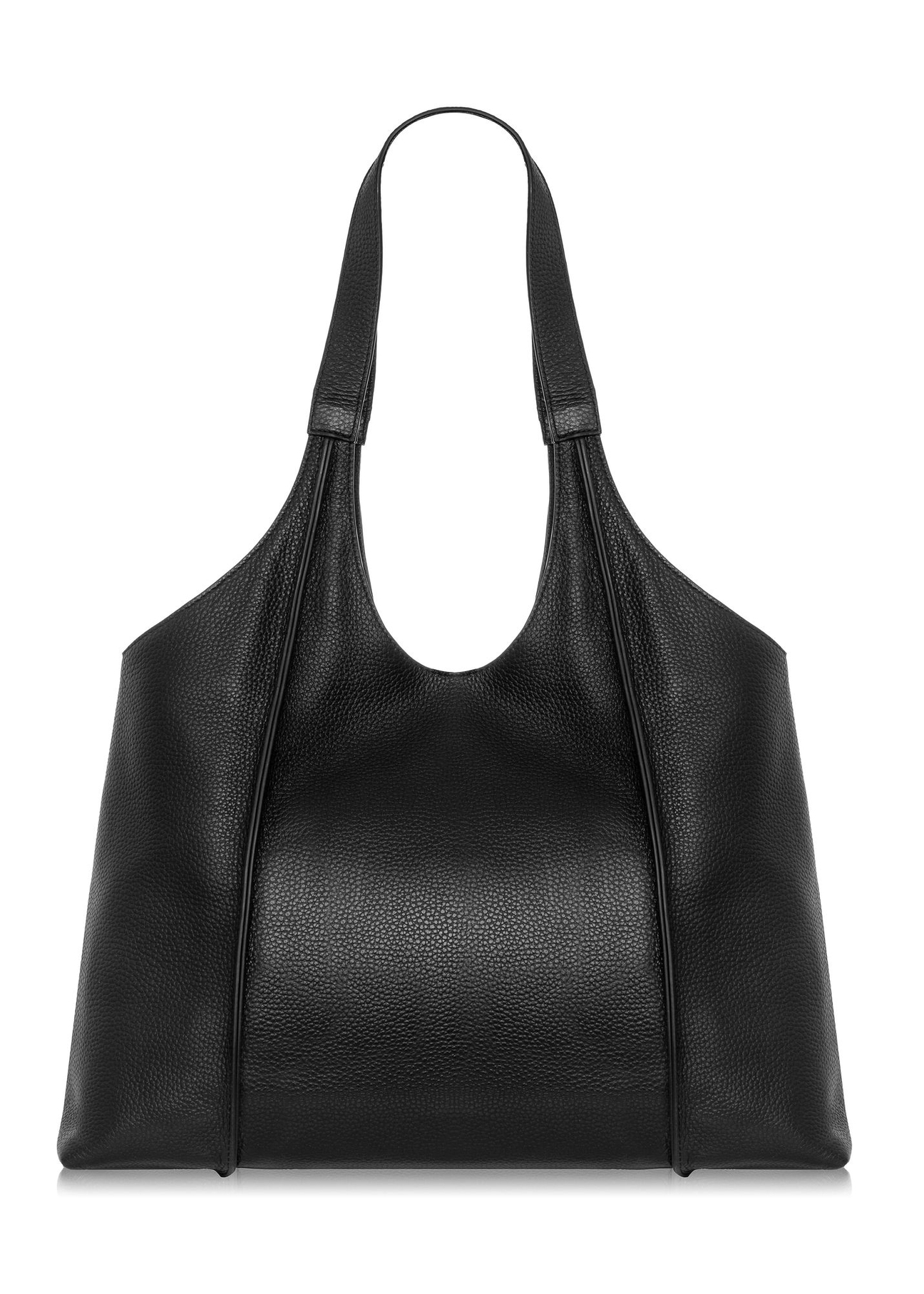 Skórzana torebka shopper damska TORES-0966-99(Z23)-04