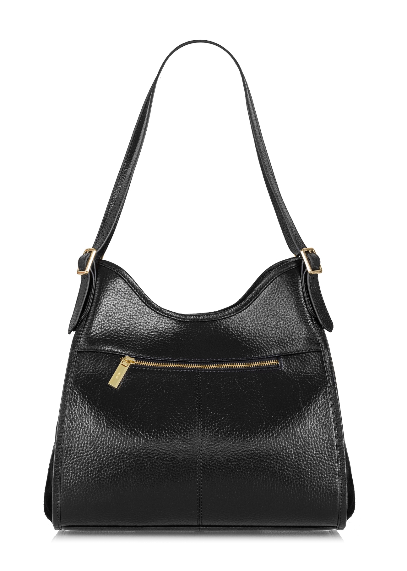Skórzana torebka damska w stylu hobo TORES-0933-99(Z23)-04