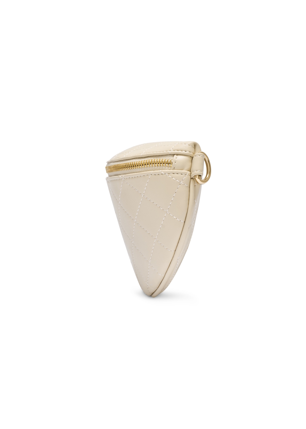 Pikowana biała nerka damska TOREC-0878-0B(W26)