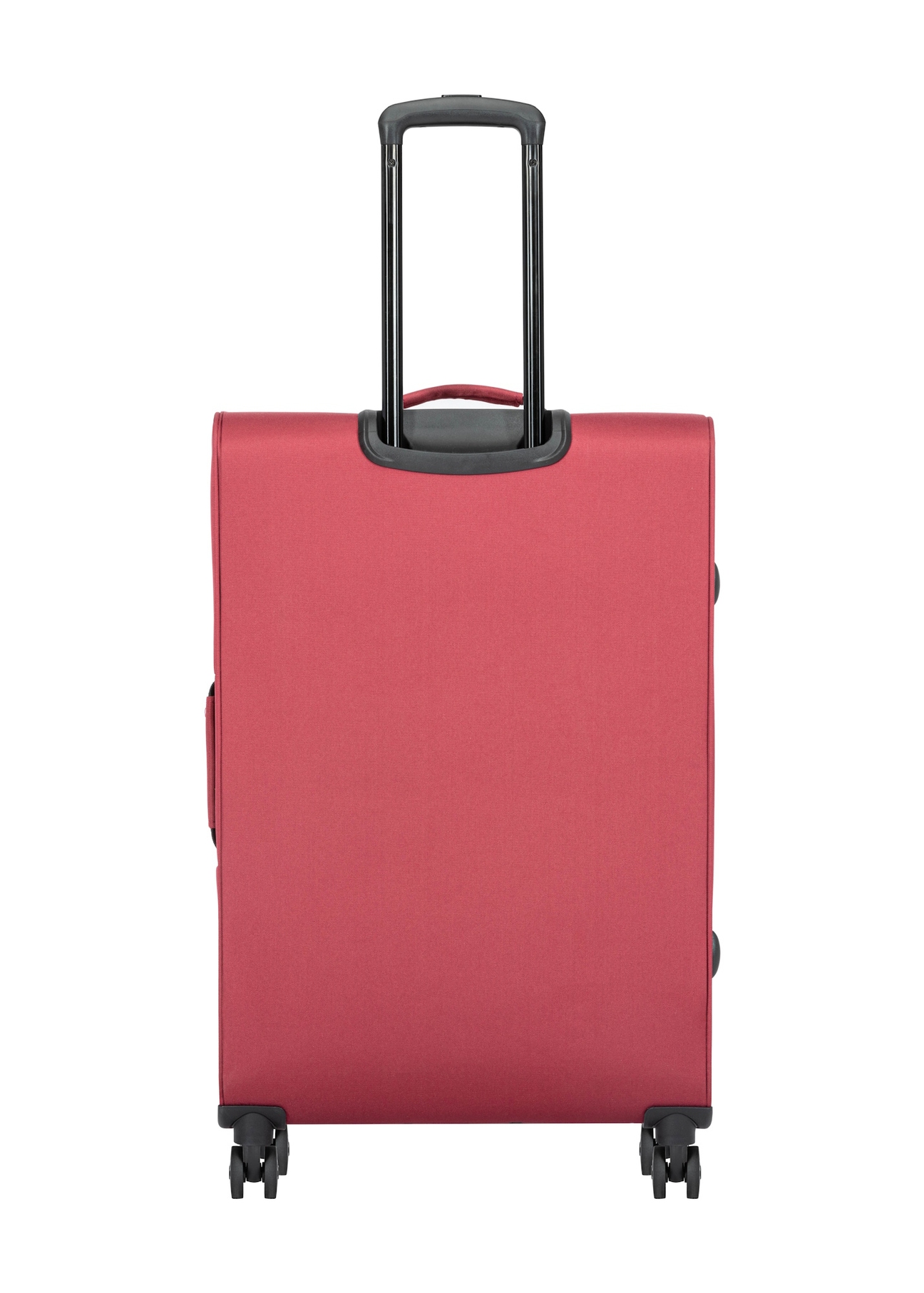 Komplet walizek na kółkach 19"/24"/28" WALNY-0045-4B(W26), widok produktu z tyłu na białym tle.